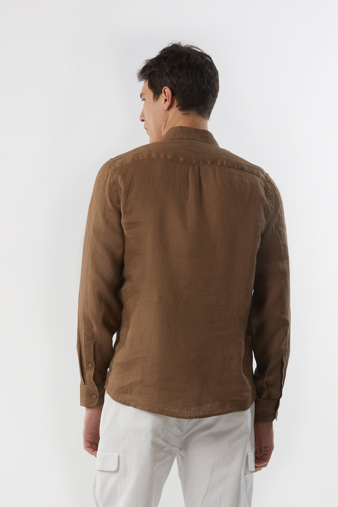 Camicia in lino basic