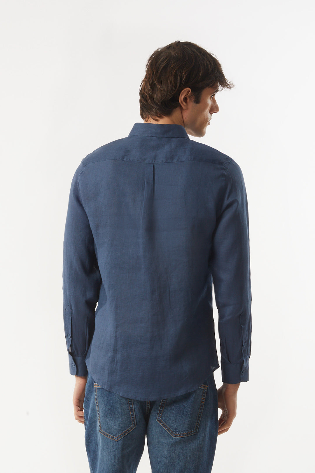 Camicia in lino basic