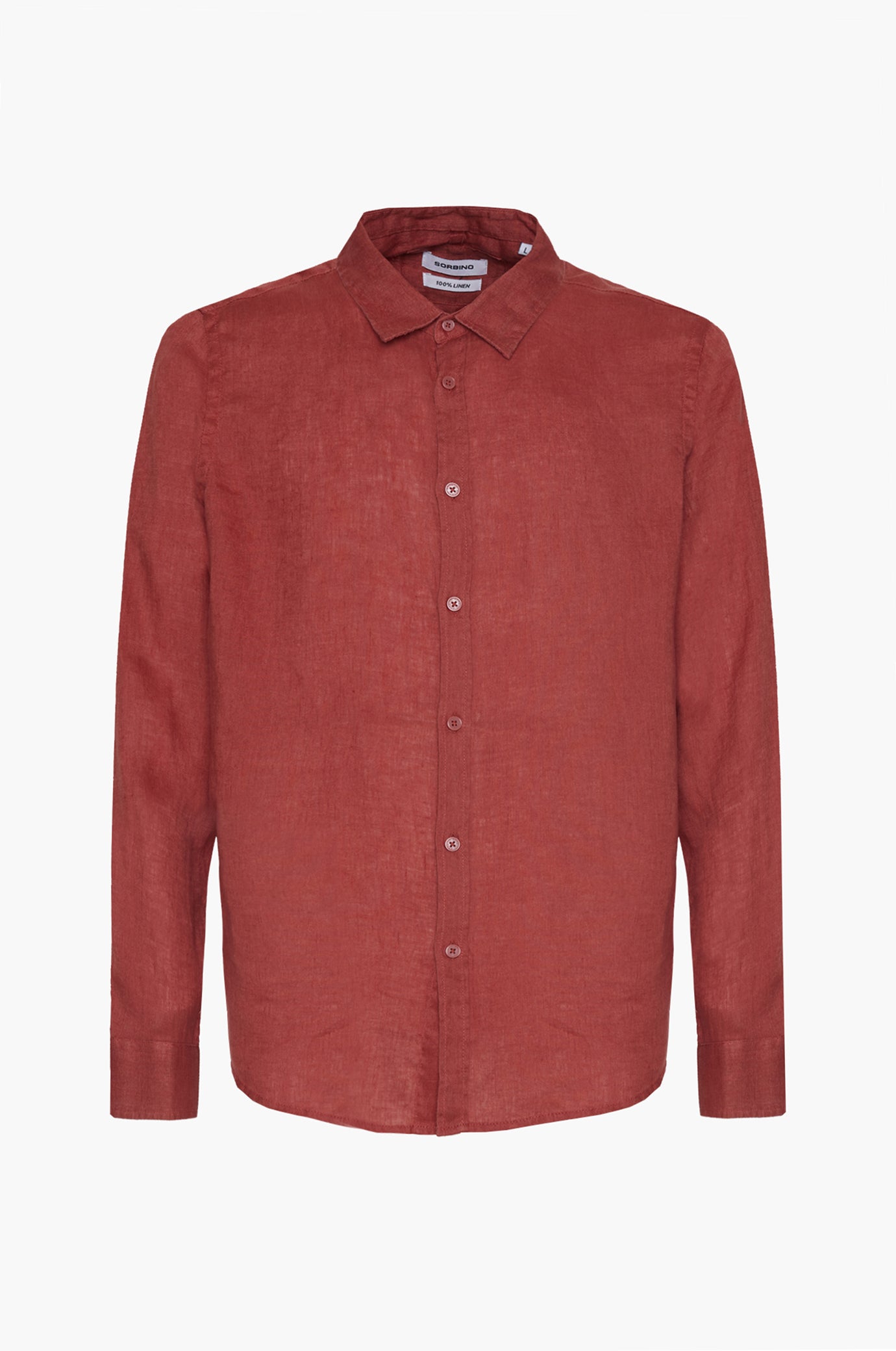 Camicia in lino basic