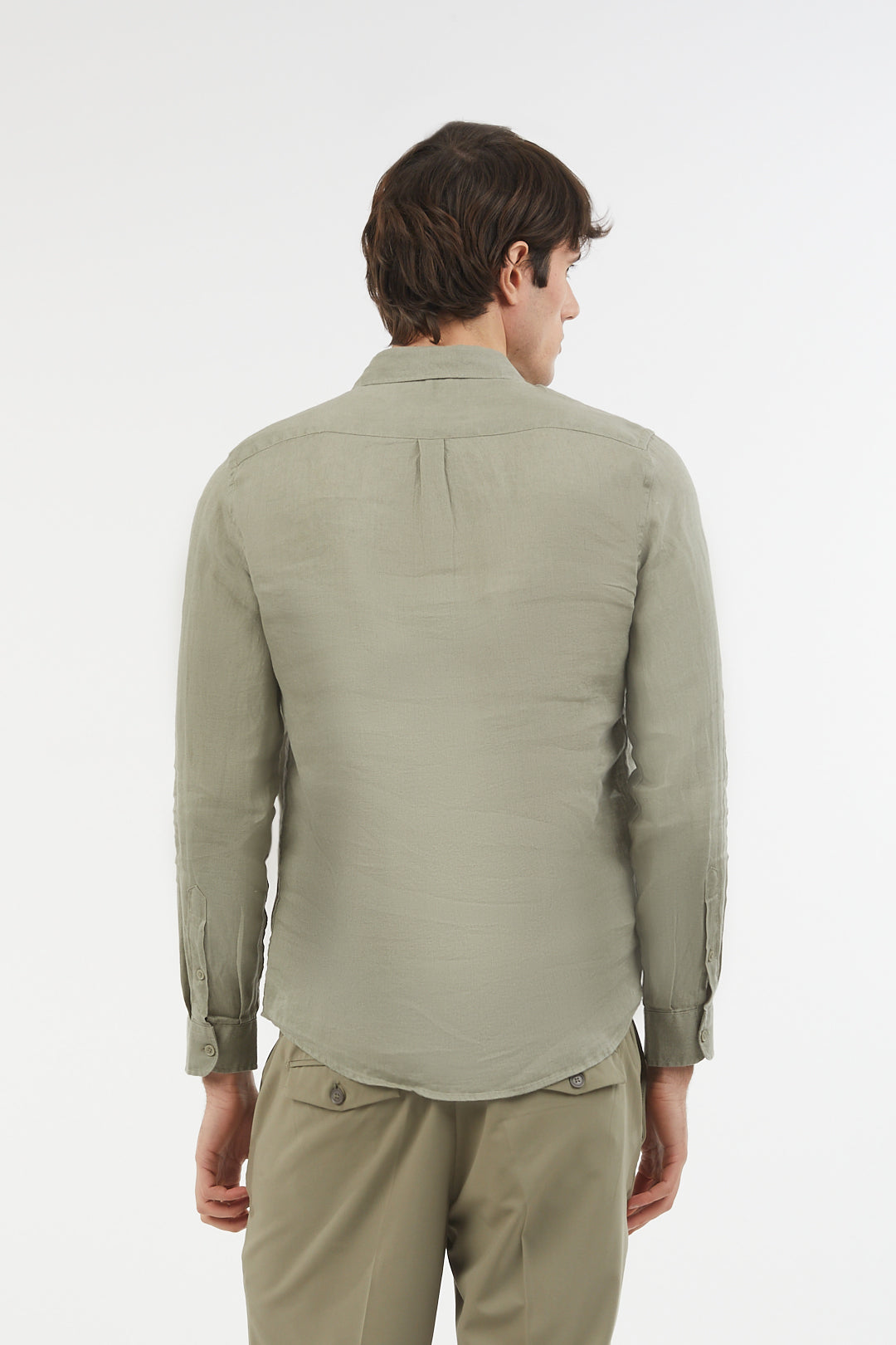Camicia in lino basic