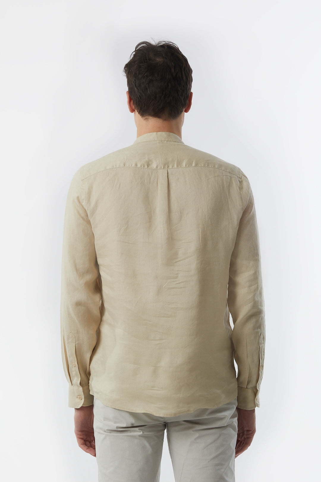 Camicia coreana in lino