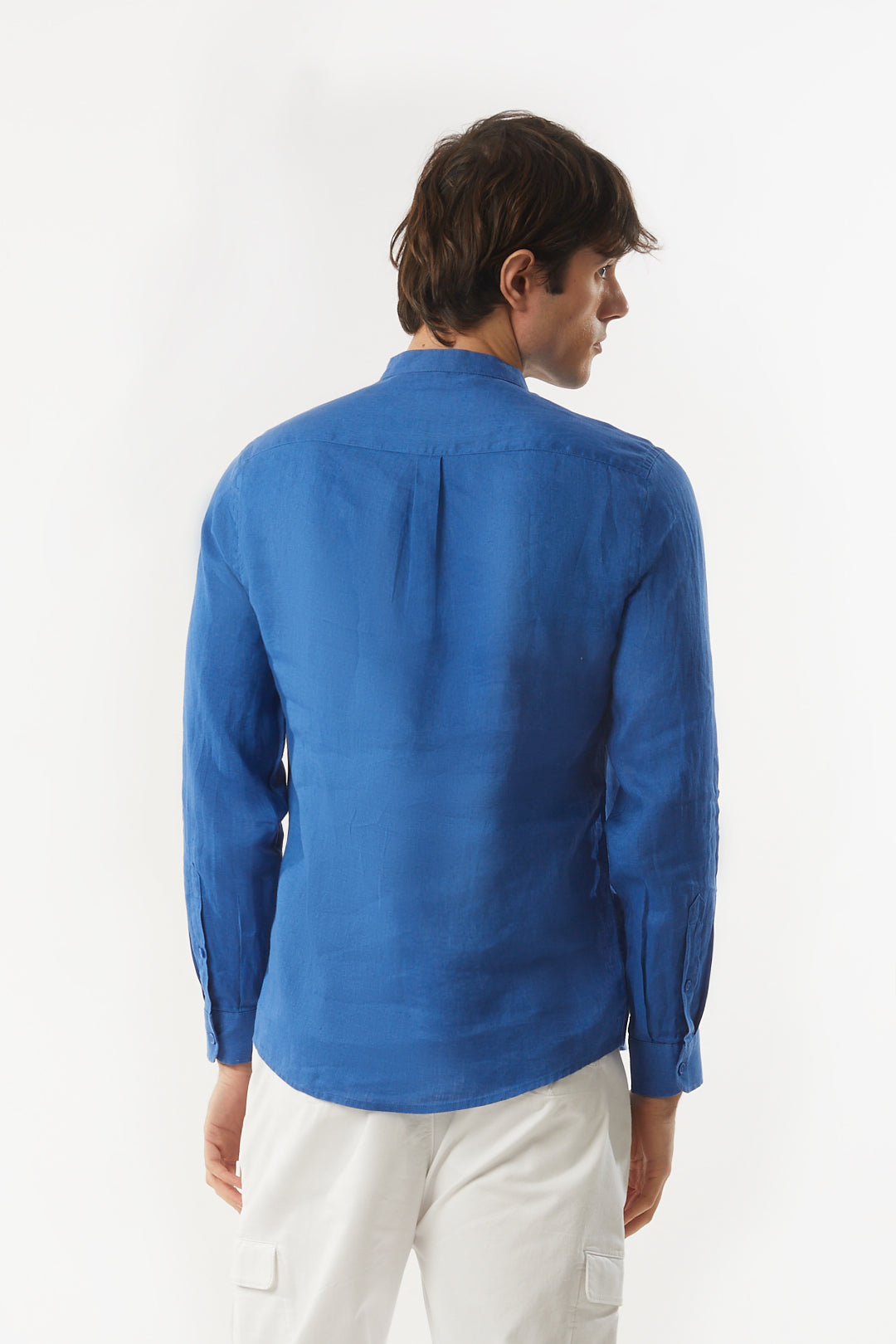 Camicia coreana in lino