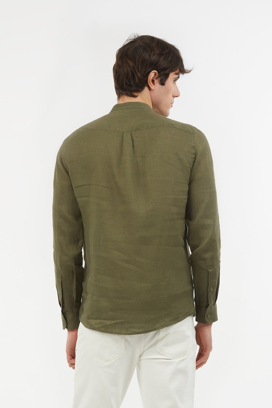 Camicia coreana in lino