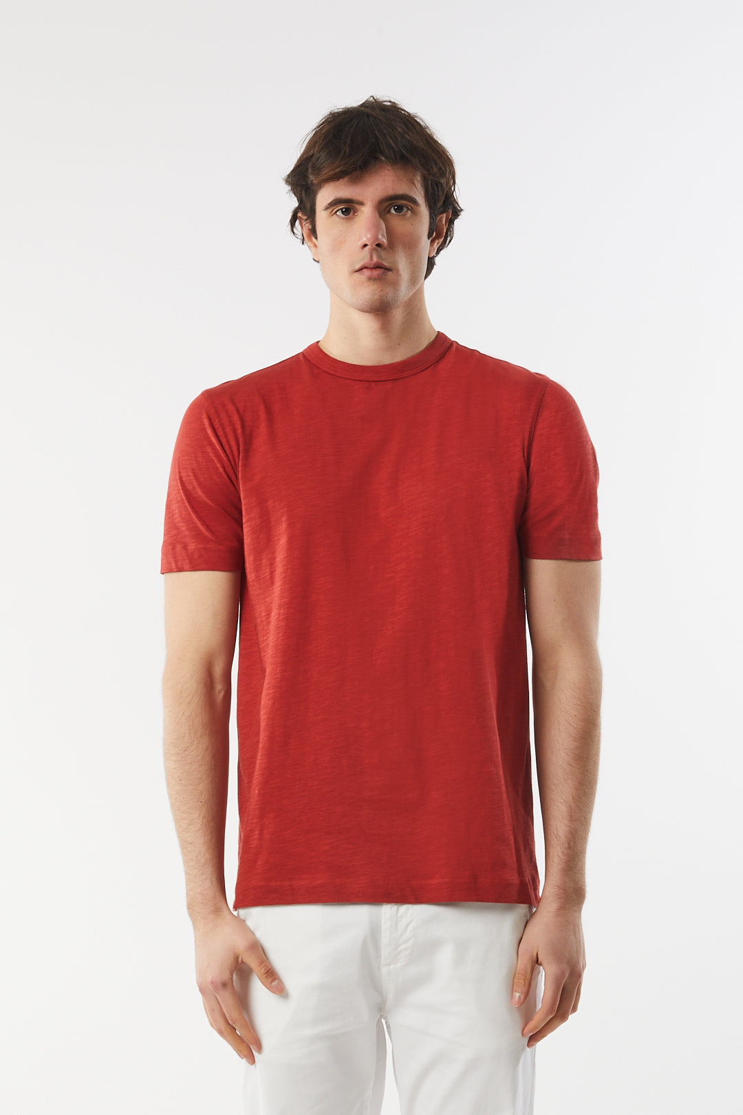 T-shirt basic fiammata
