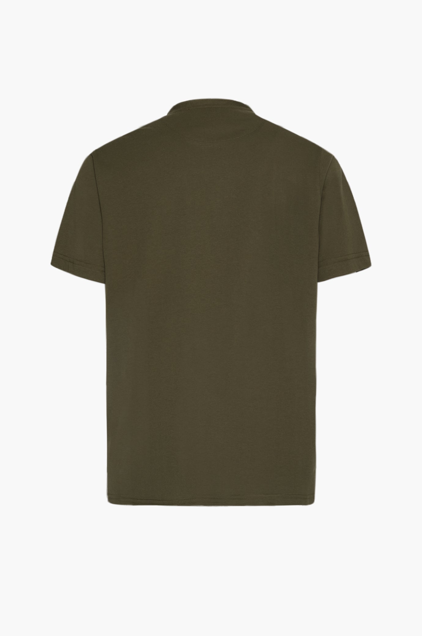 T-shirt serafino con dettagli