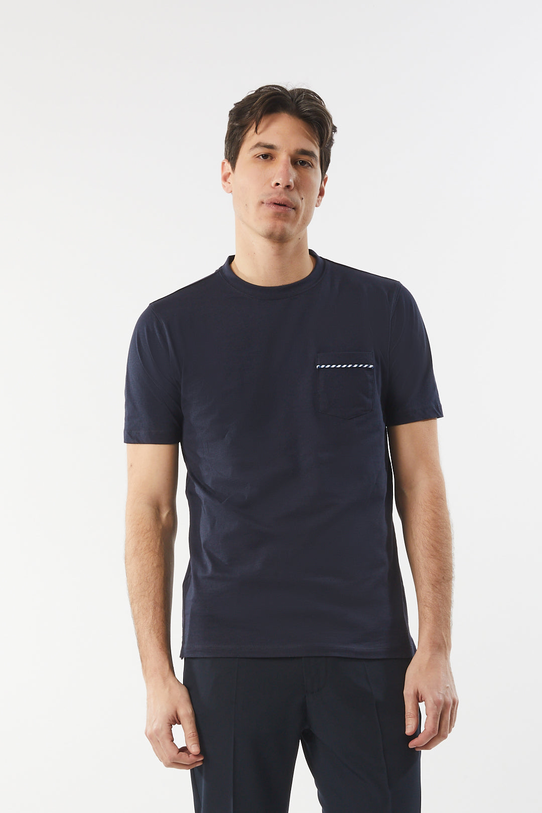 T-shirt con taschino