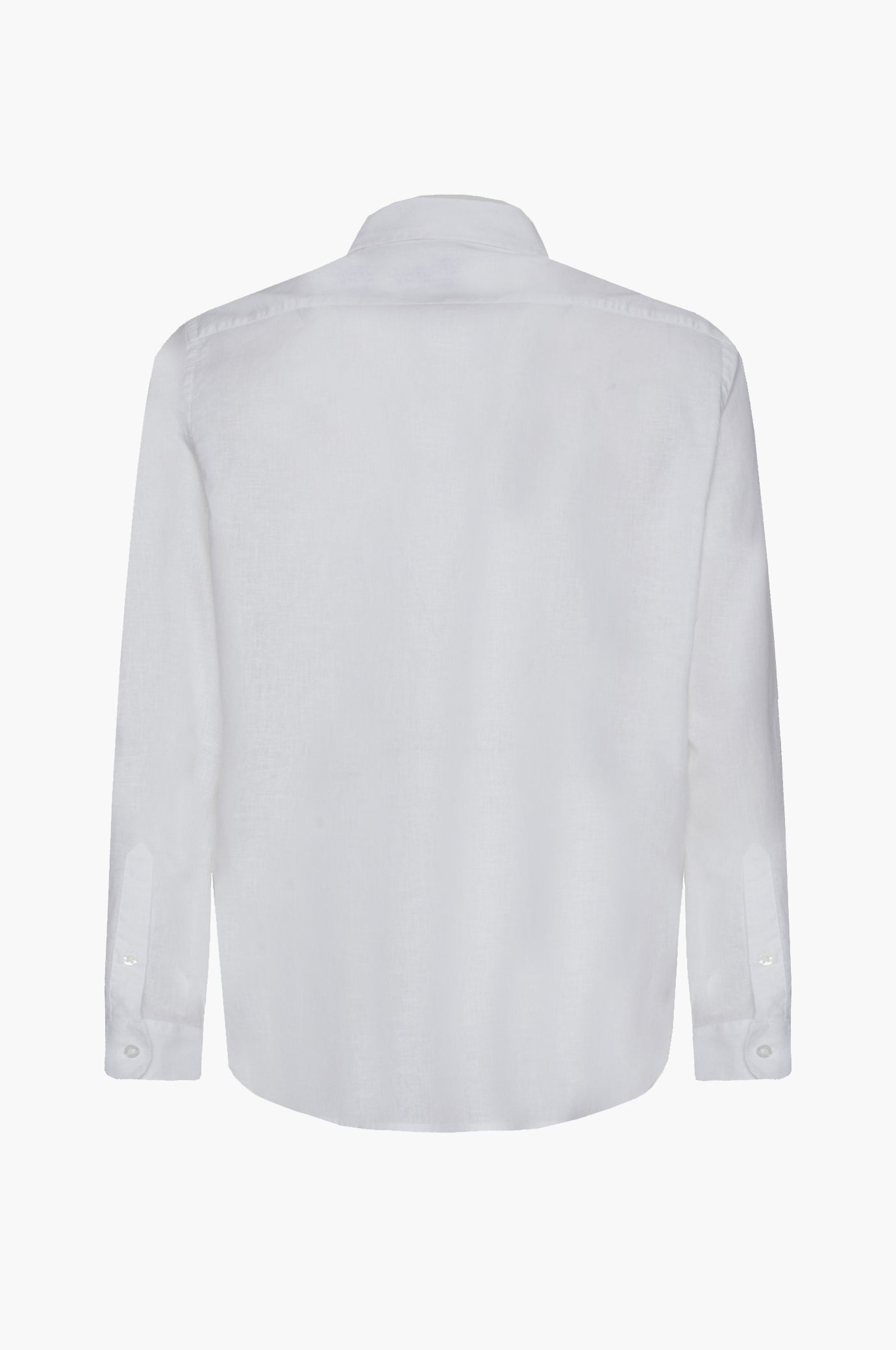 Camicia misto lino doppia tasca