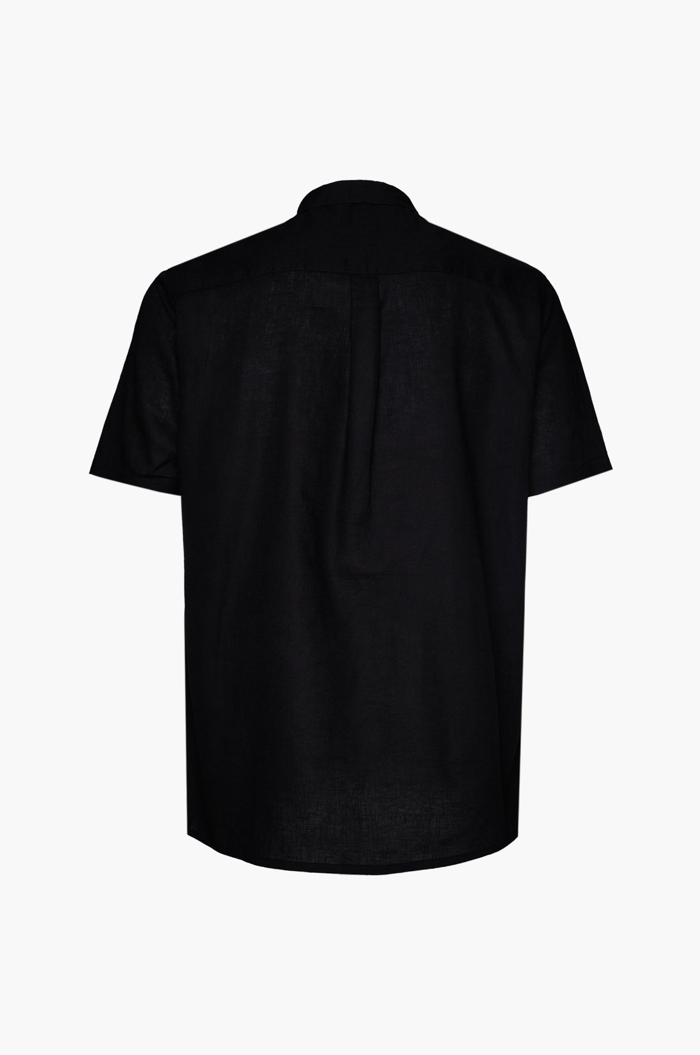 Camicia bowling misto lino