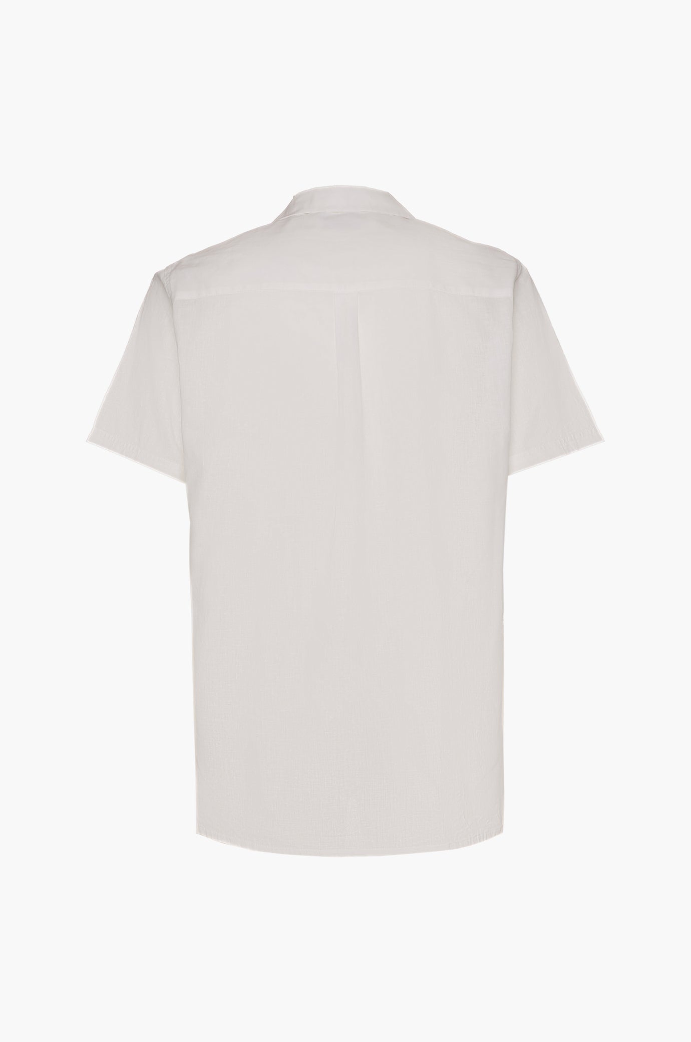 Camicia bowling misto lino
