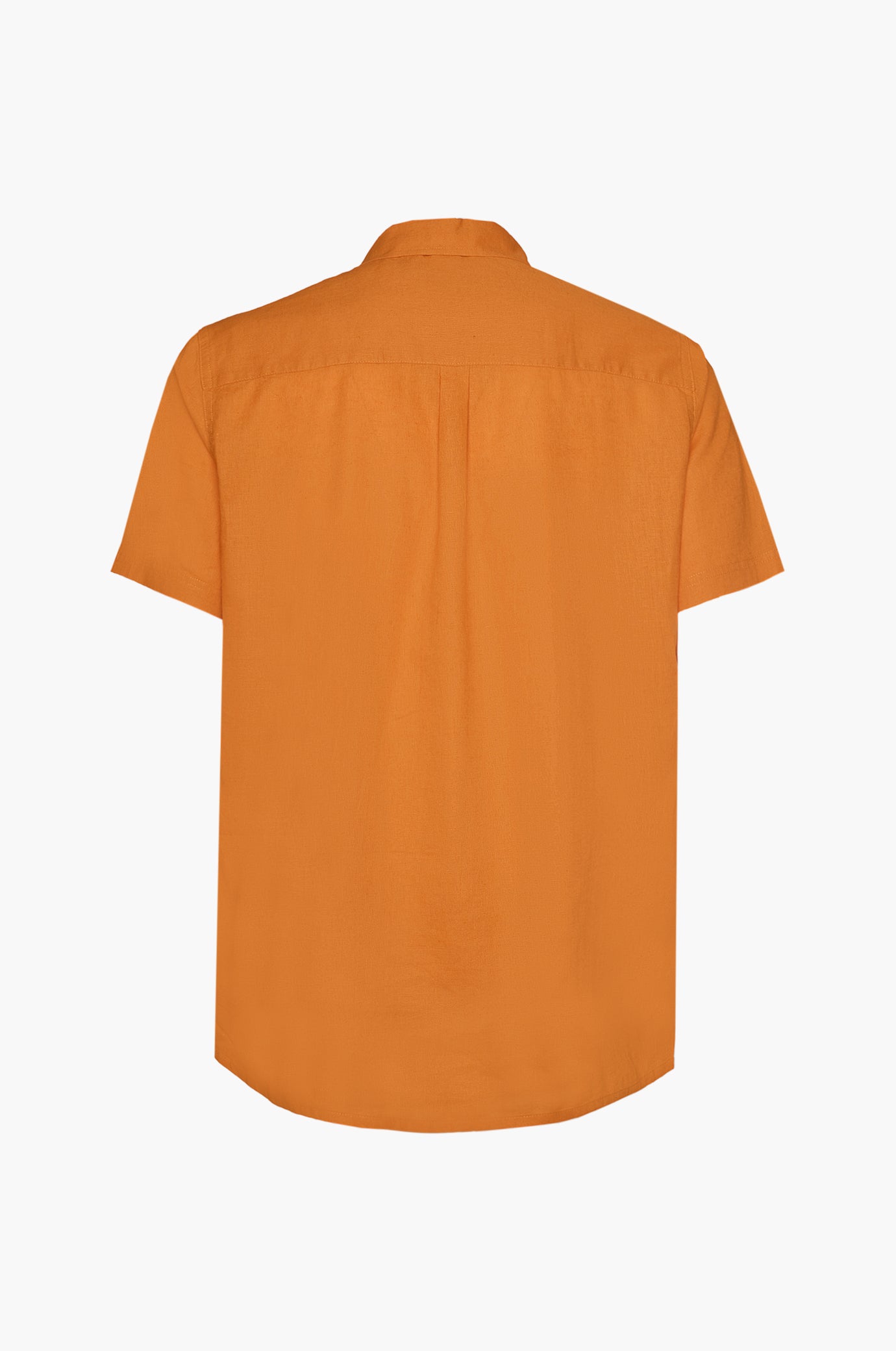 Camicia bowling misto lino