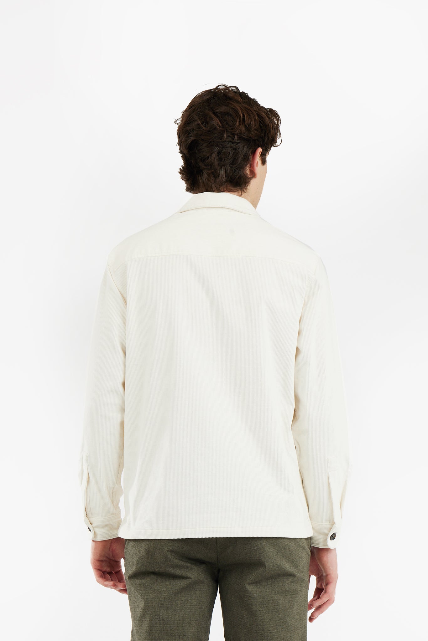 Overshirt con doppia tasca