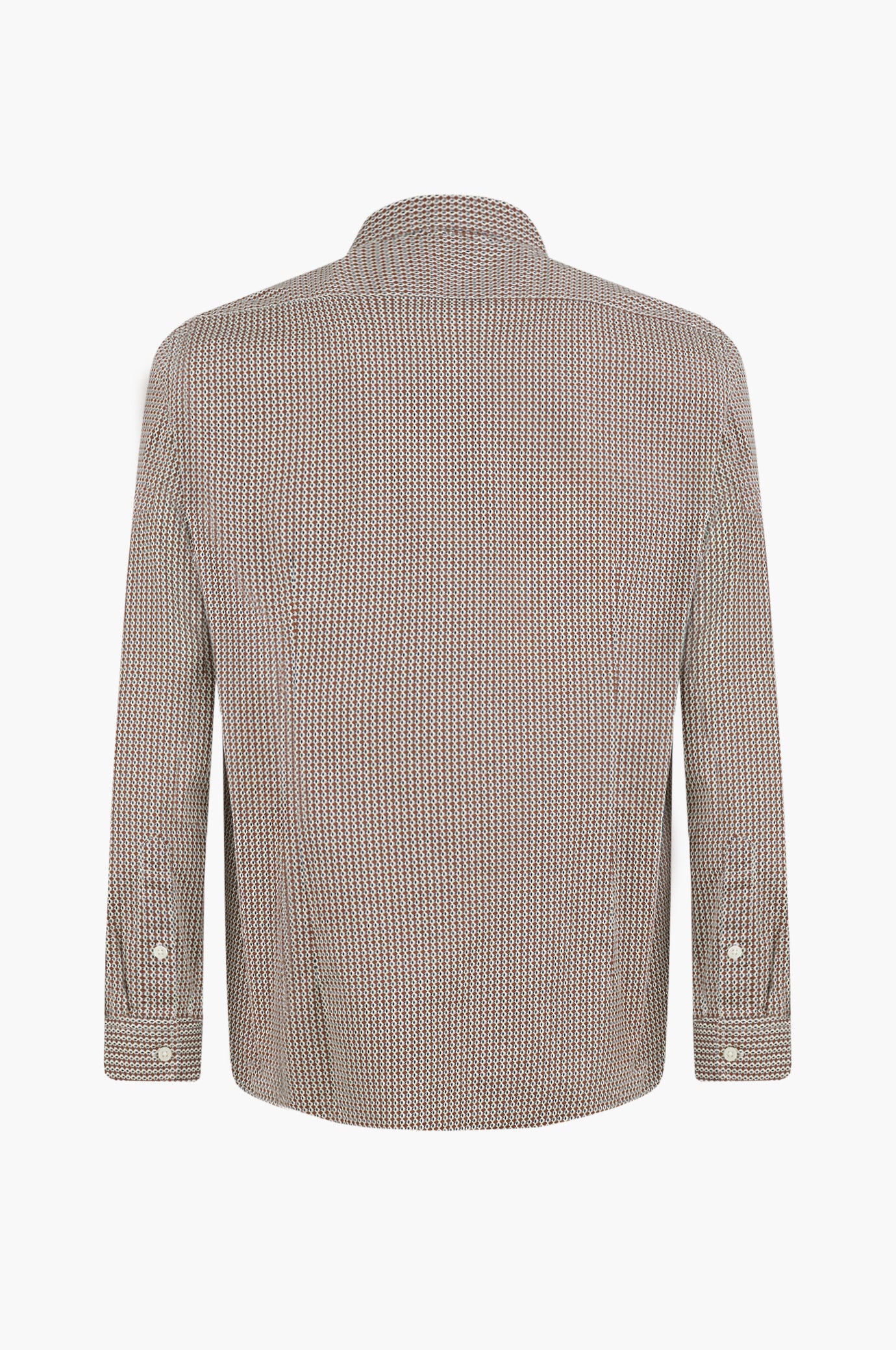Camicia regular fit microfantasia