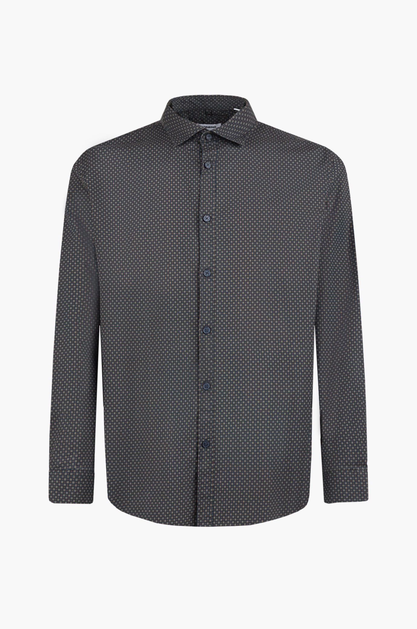 Camicia regular fit microfantasia
