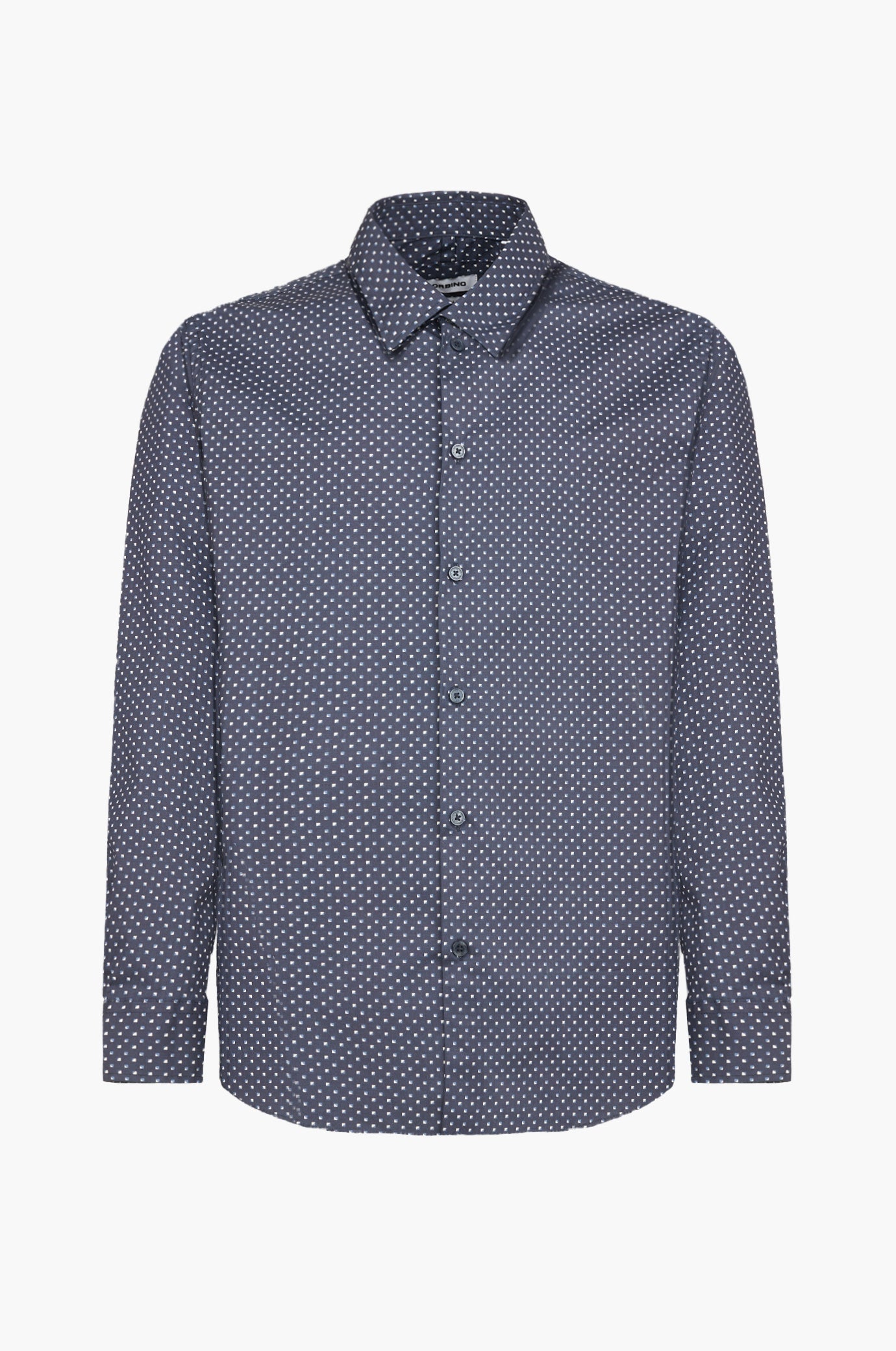 Camicia regular fit microfantasia