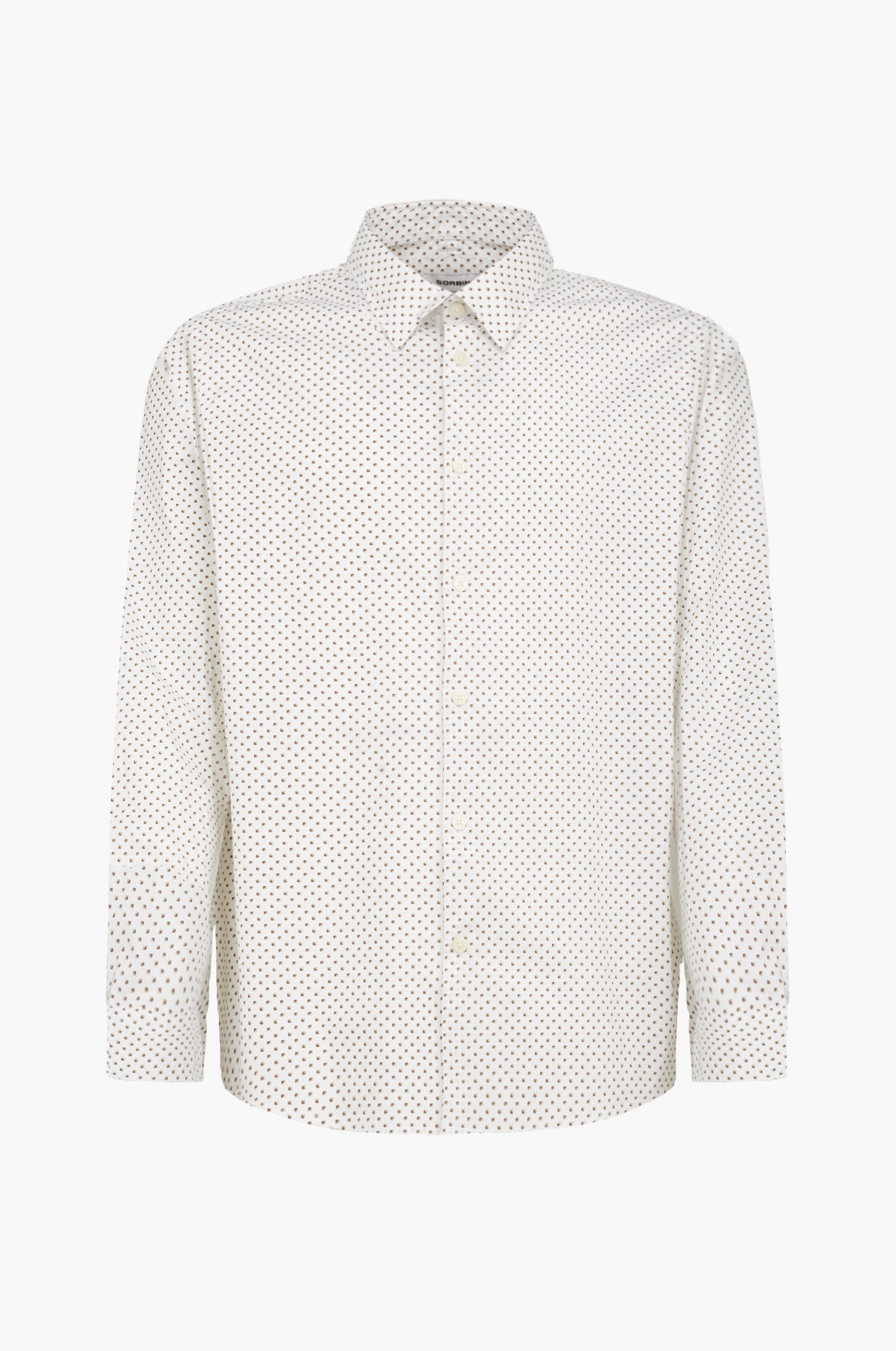 Camicia regular fit microfantasia