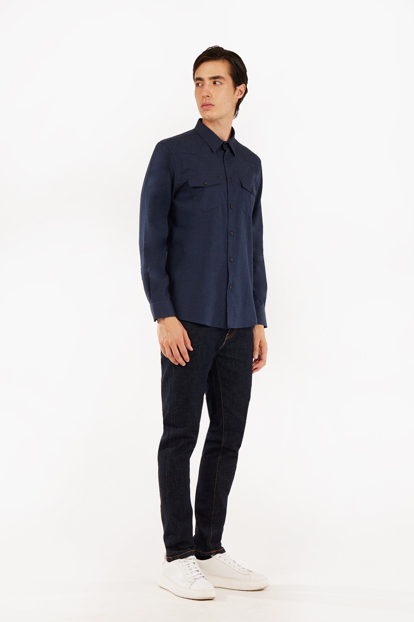 Camicia comfort fit Western