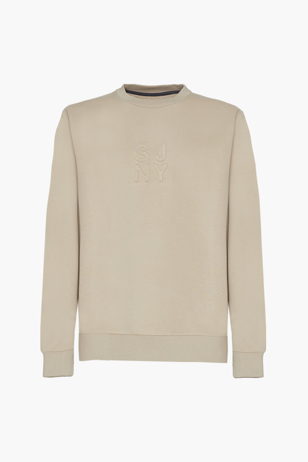 Felpa girocollo NY|Colore:Beige