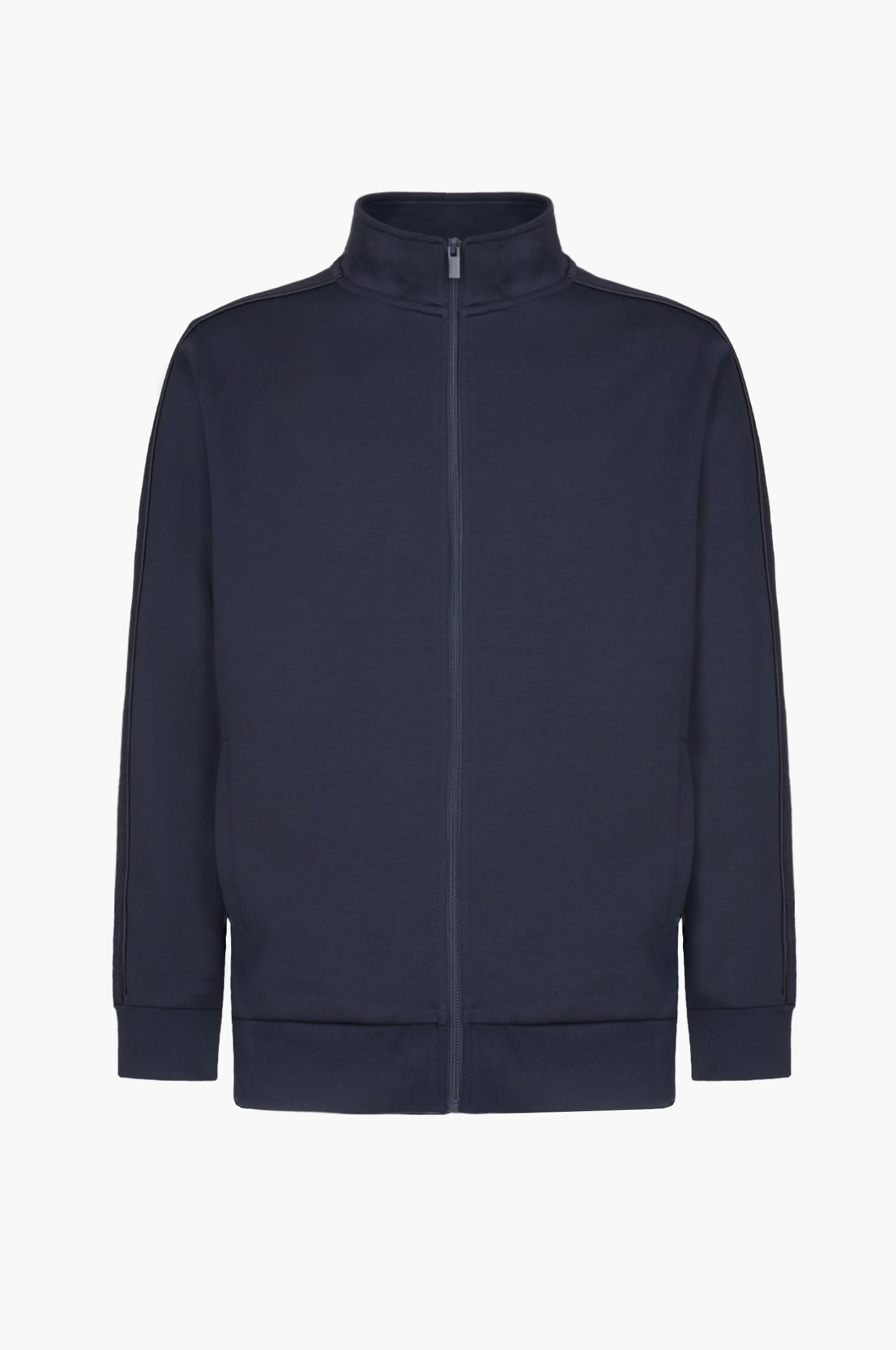 Felpa zip coordinata