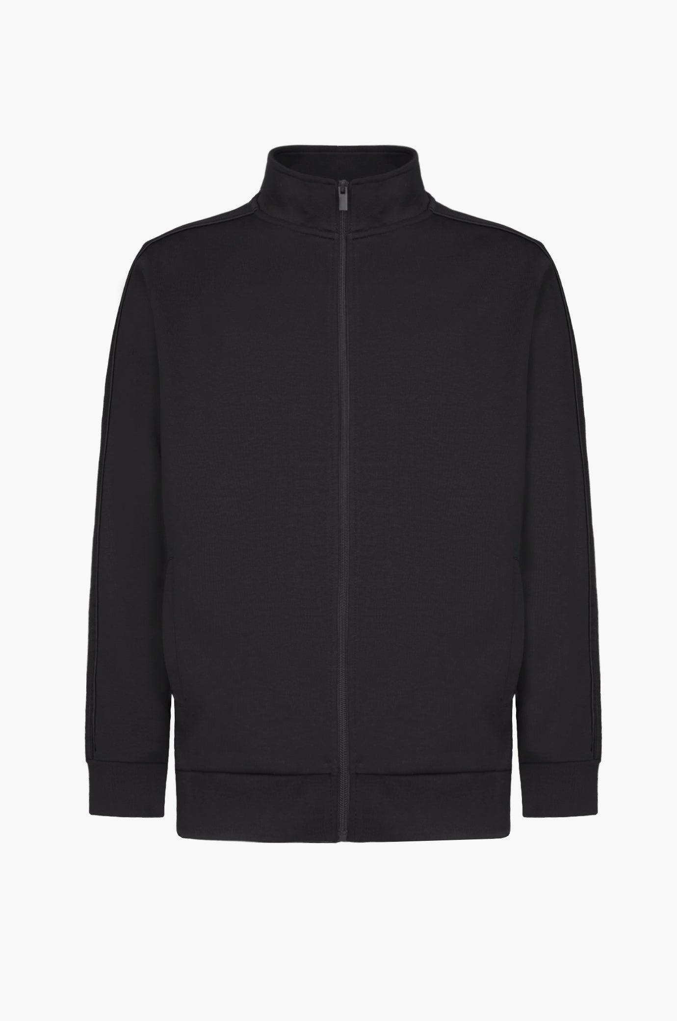 Felpa zip coordinata