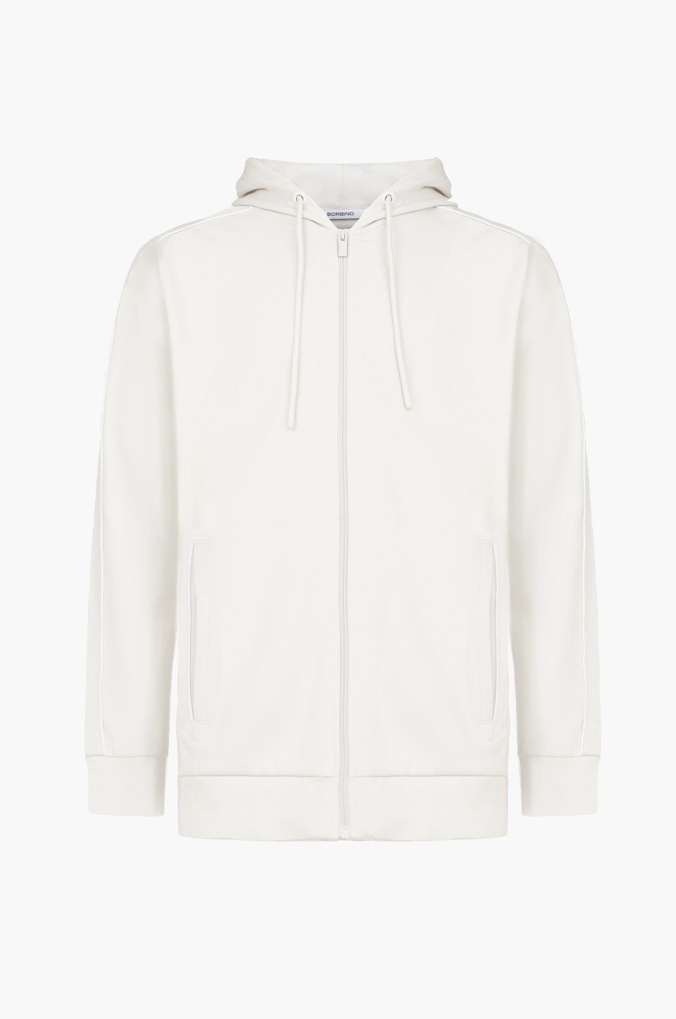Felpa zip con cappuccio coordinata