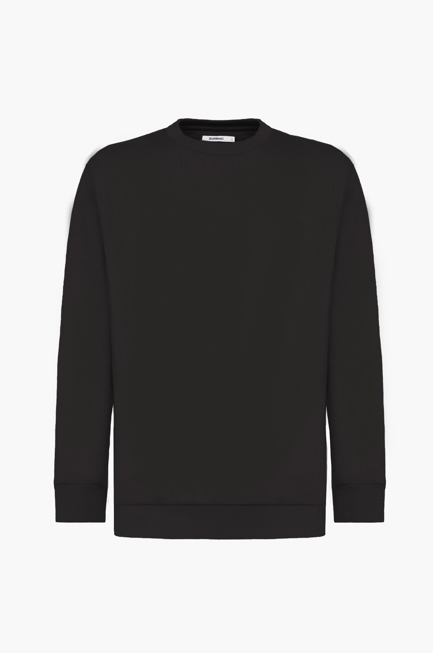 Felpa girocollo basic