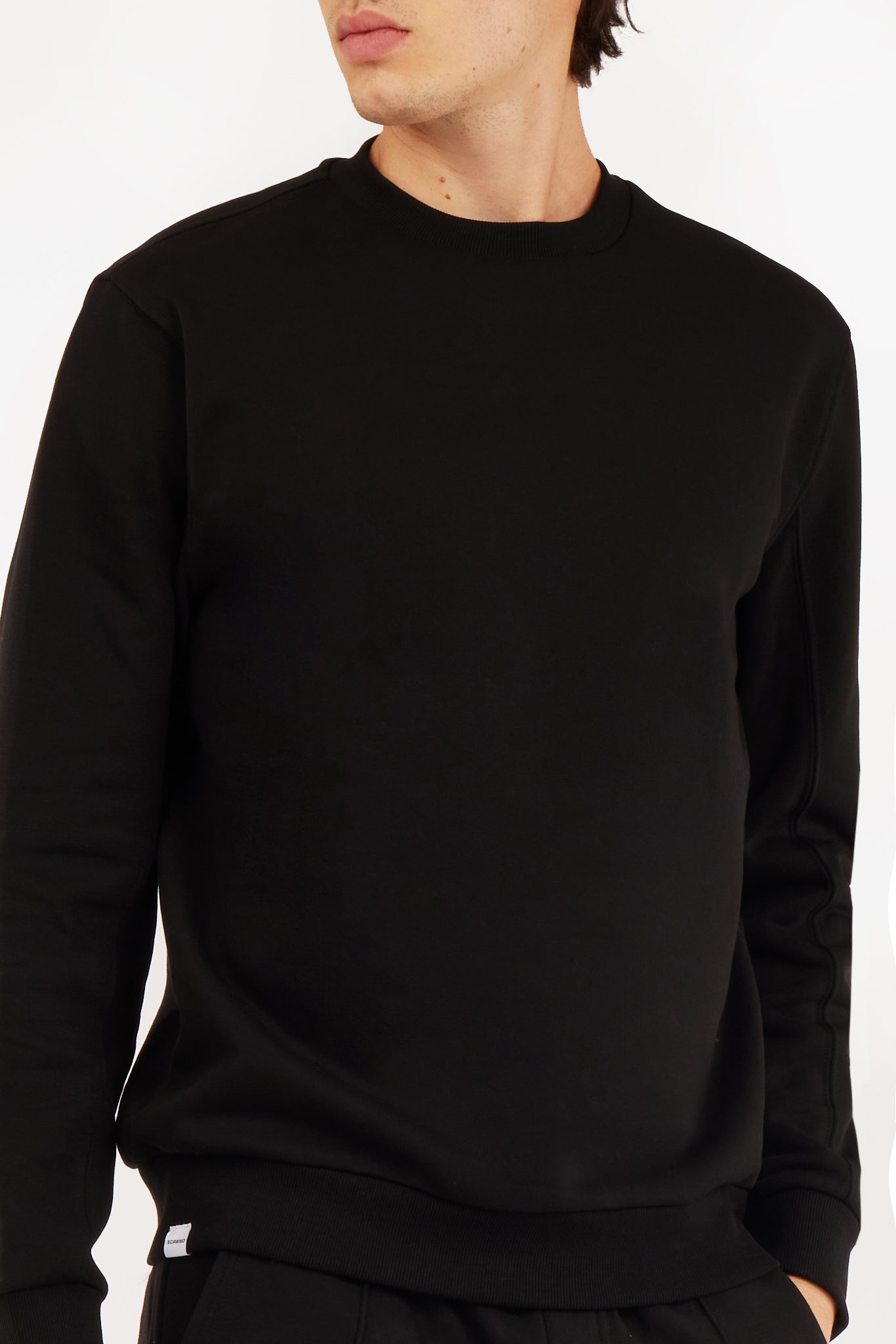 Felpa girocollo basic