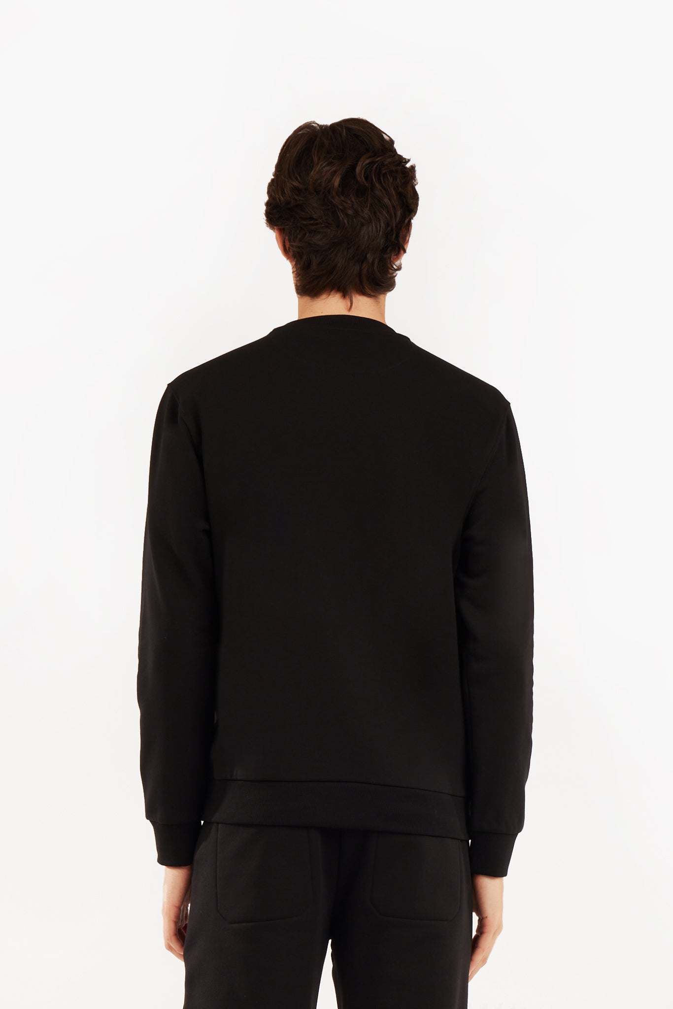Felpa girocollo basic