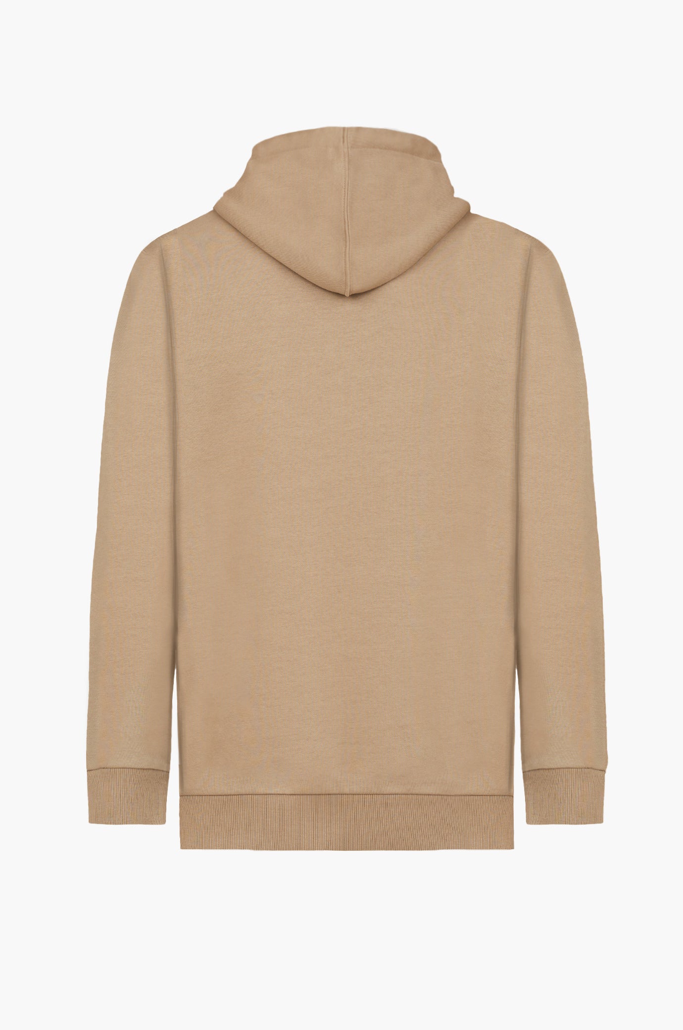 Felpa zip con cappuccio basic