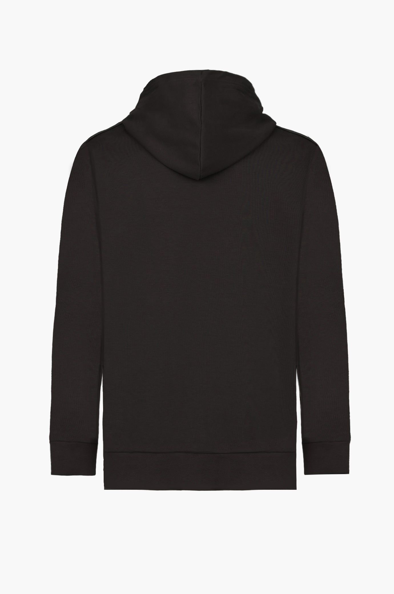 Felpa zip con cappuccio basic