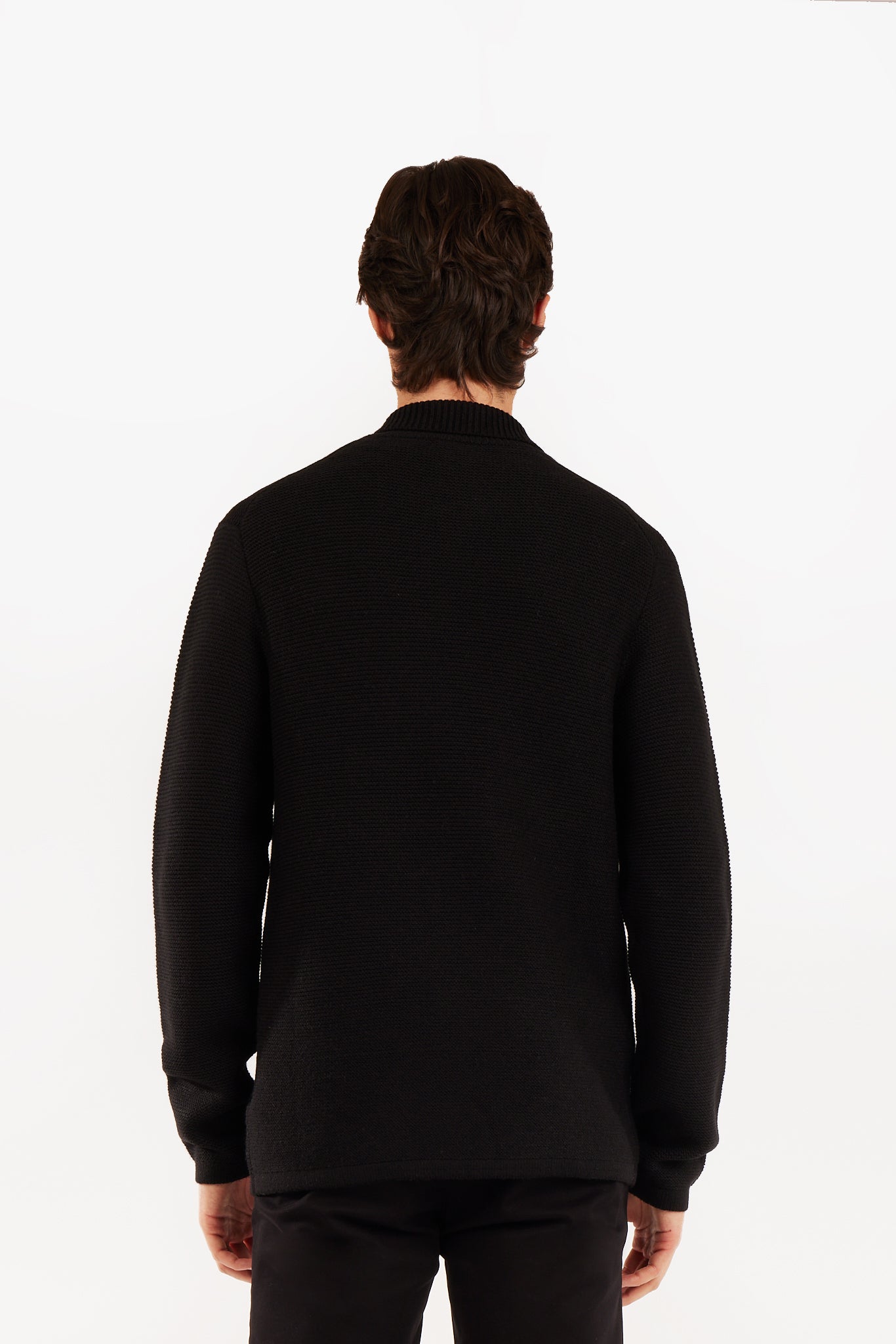 Giacca in maglia misto lana