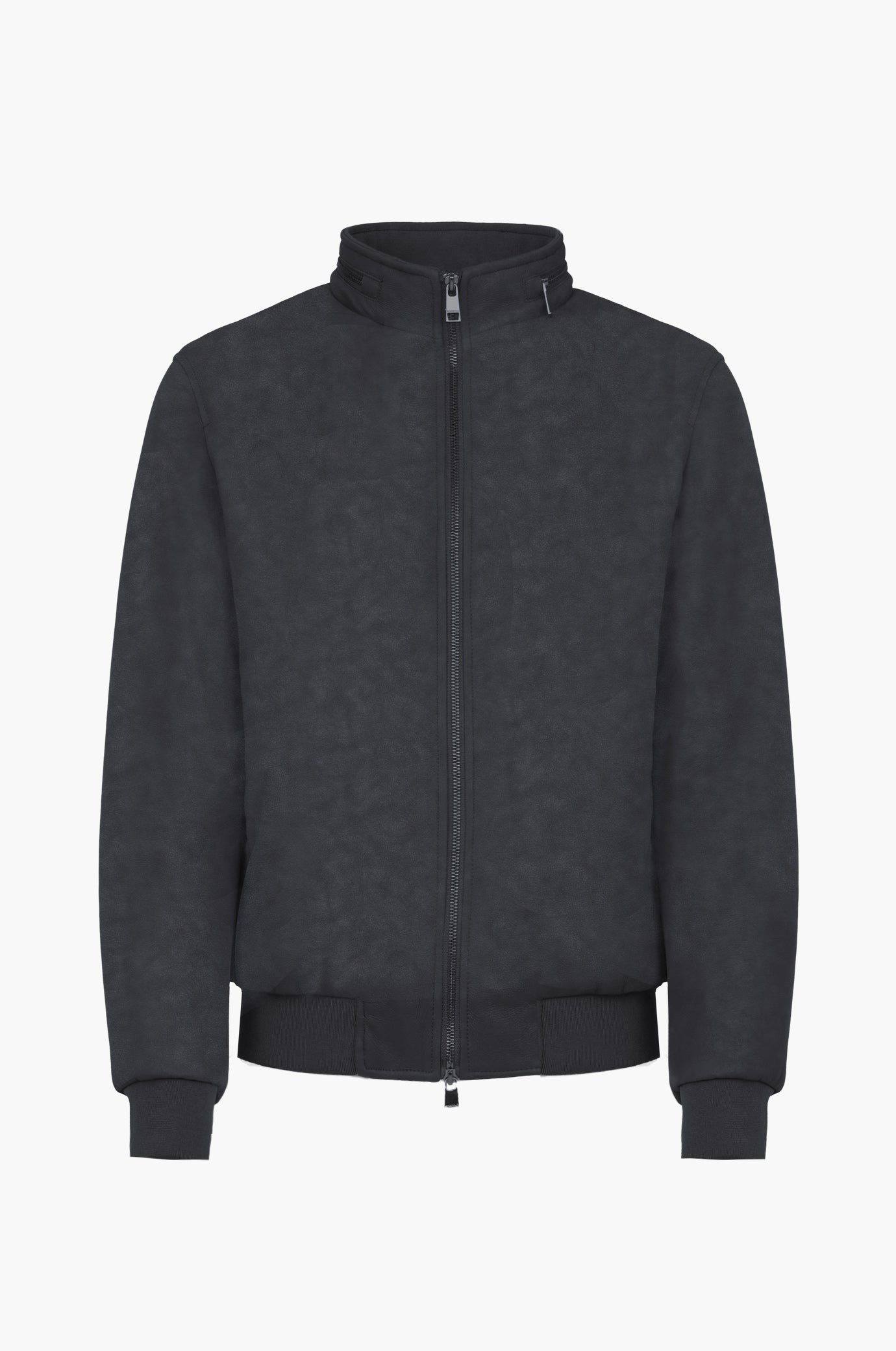 Giubotto effetto pelle con gilet removibile