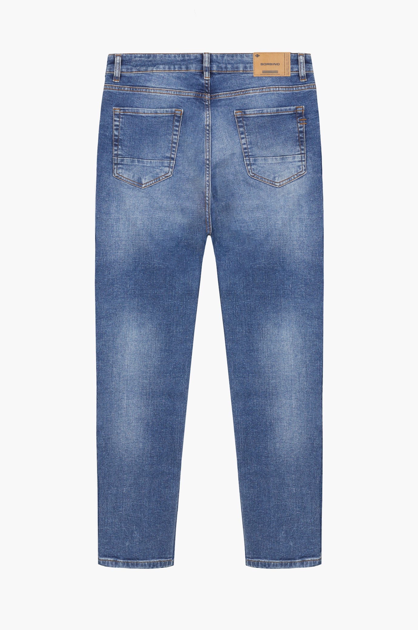 Jeans 5 tasche comfort fit lavaggio medio