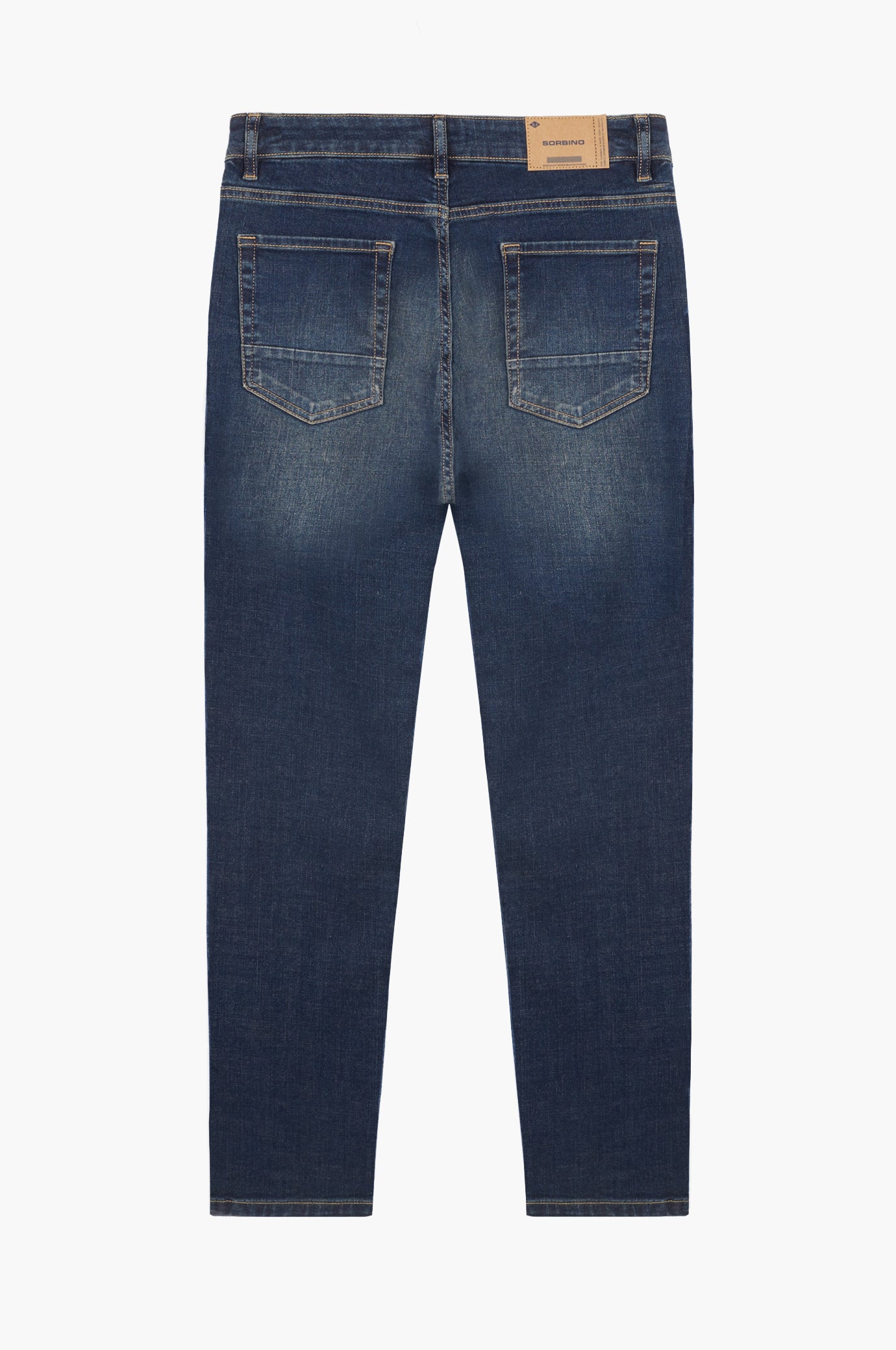 Jeans straight fit lavaggio scuro