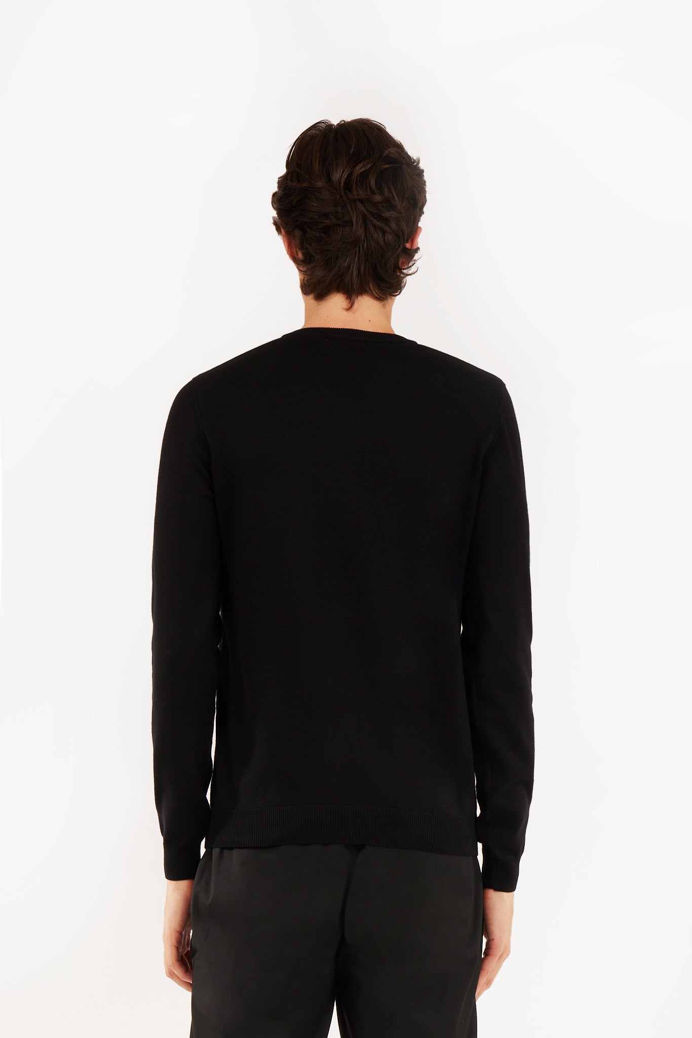 Pullover scollo a V basic