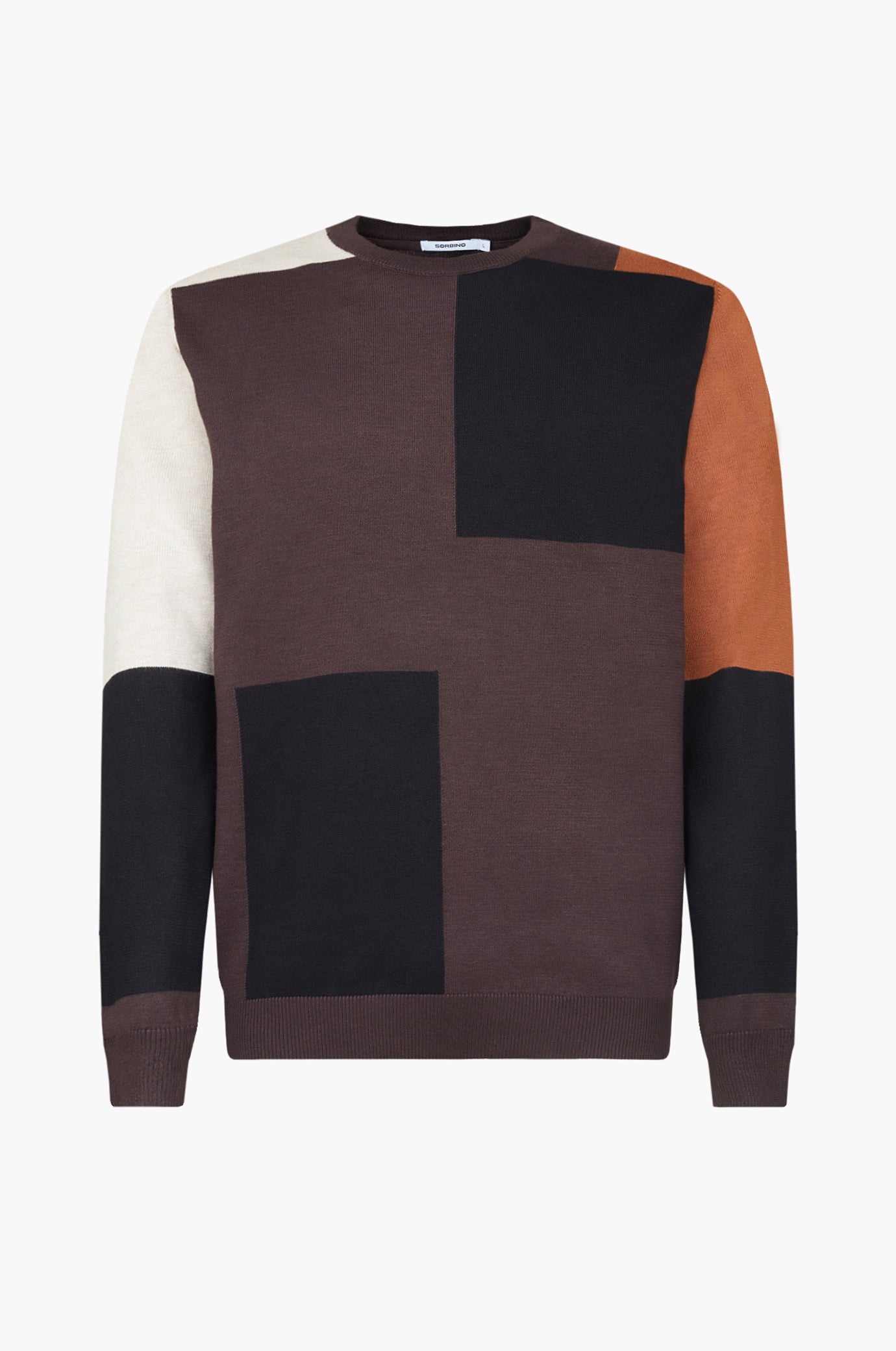 Pullover color block