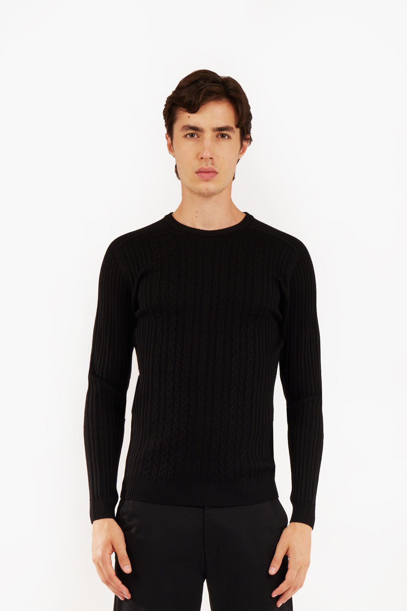Pullover con trama