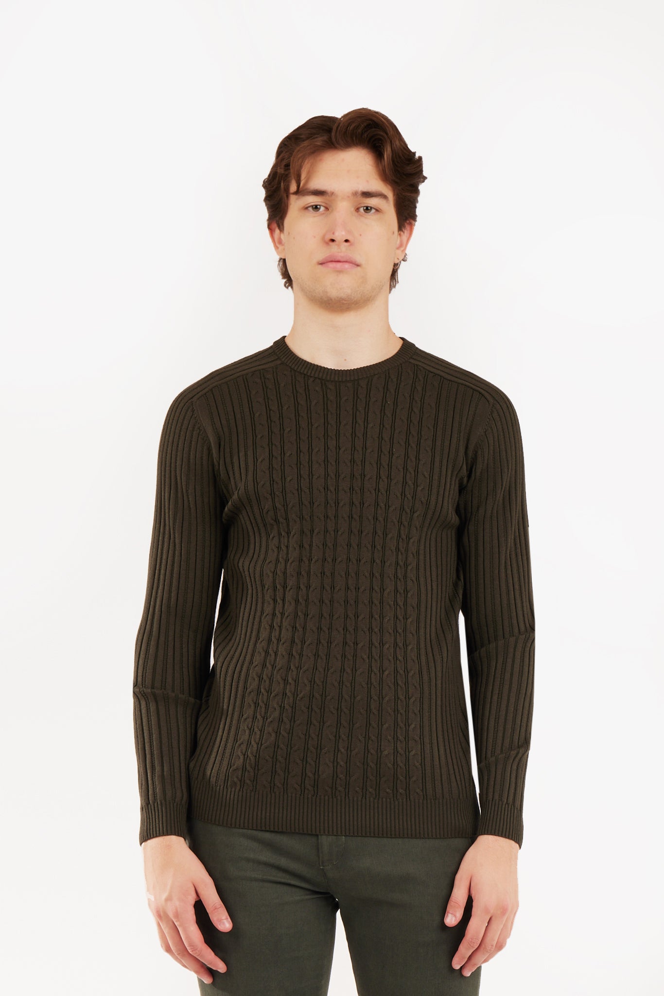 Pullover con trama