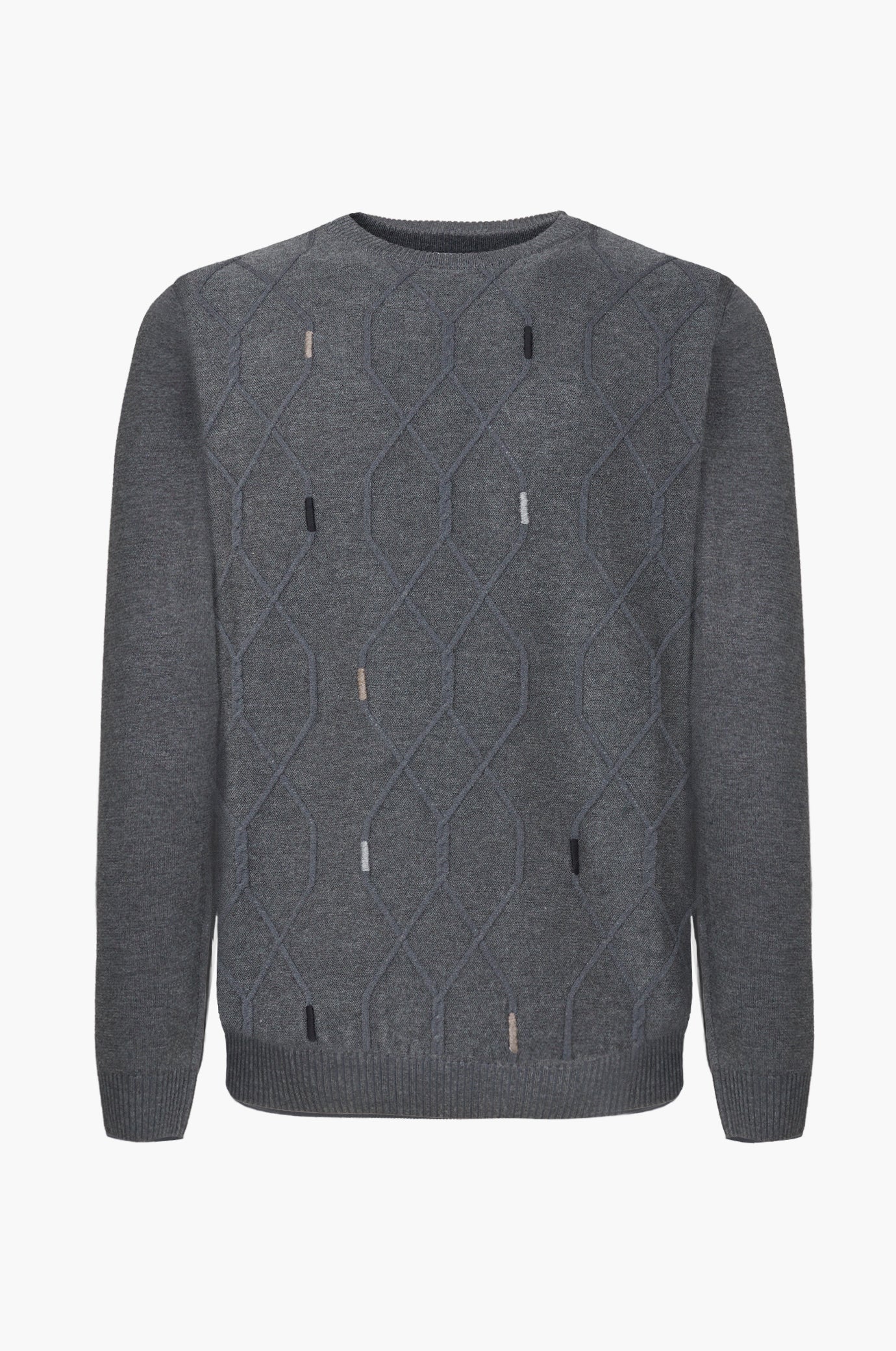 Pullover con trama
