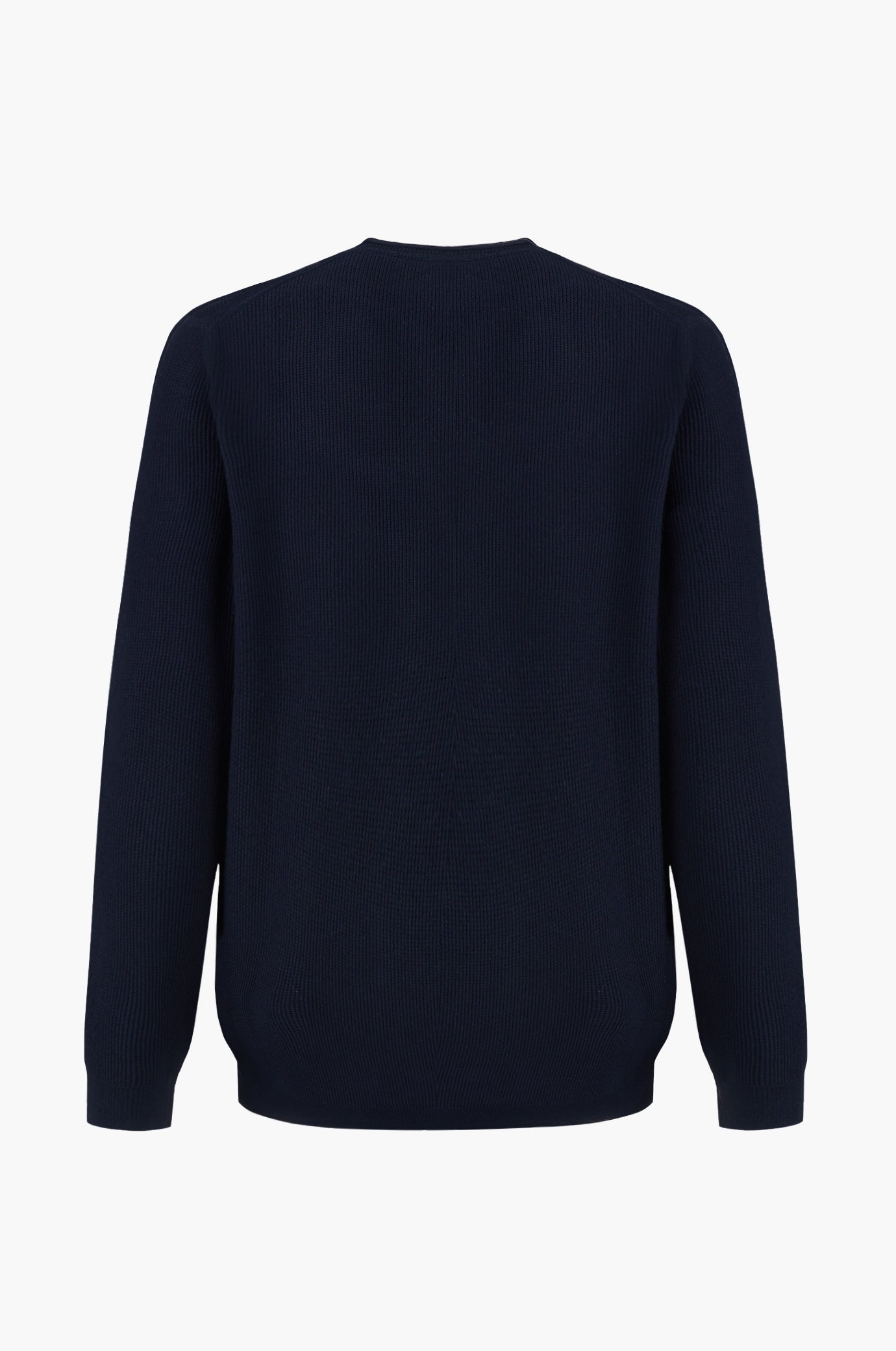Pullover con struttura effetto doppia maglia
