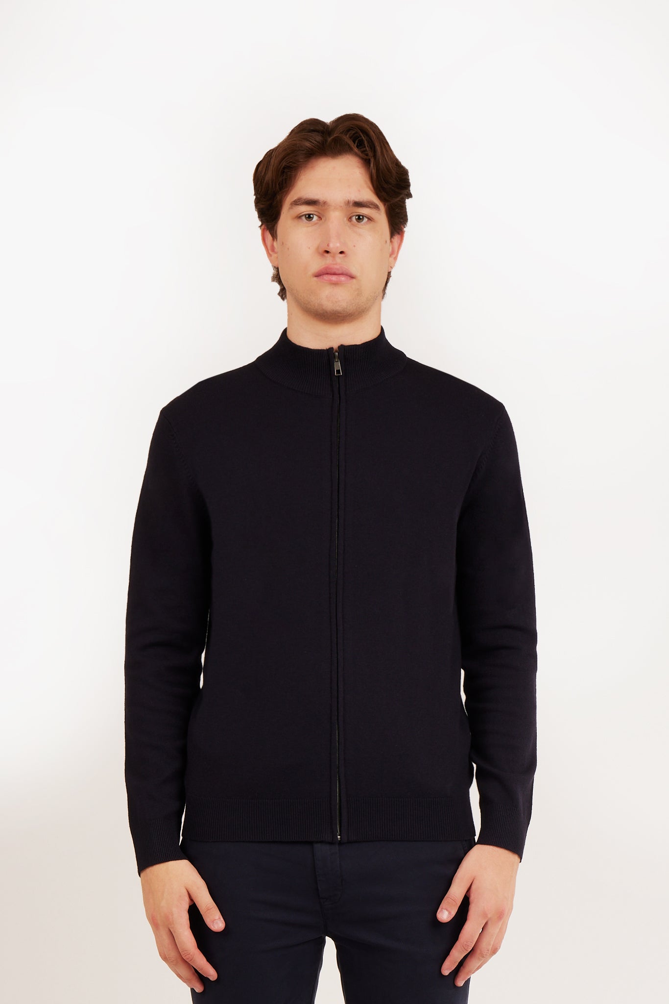 Pullover full zip