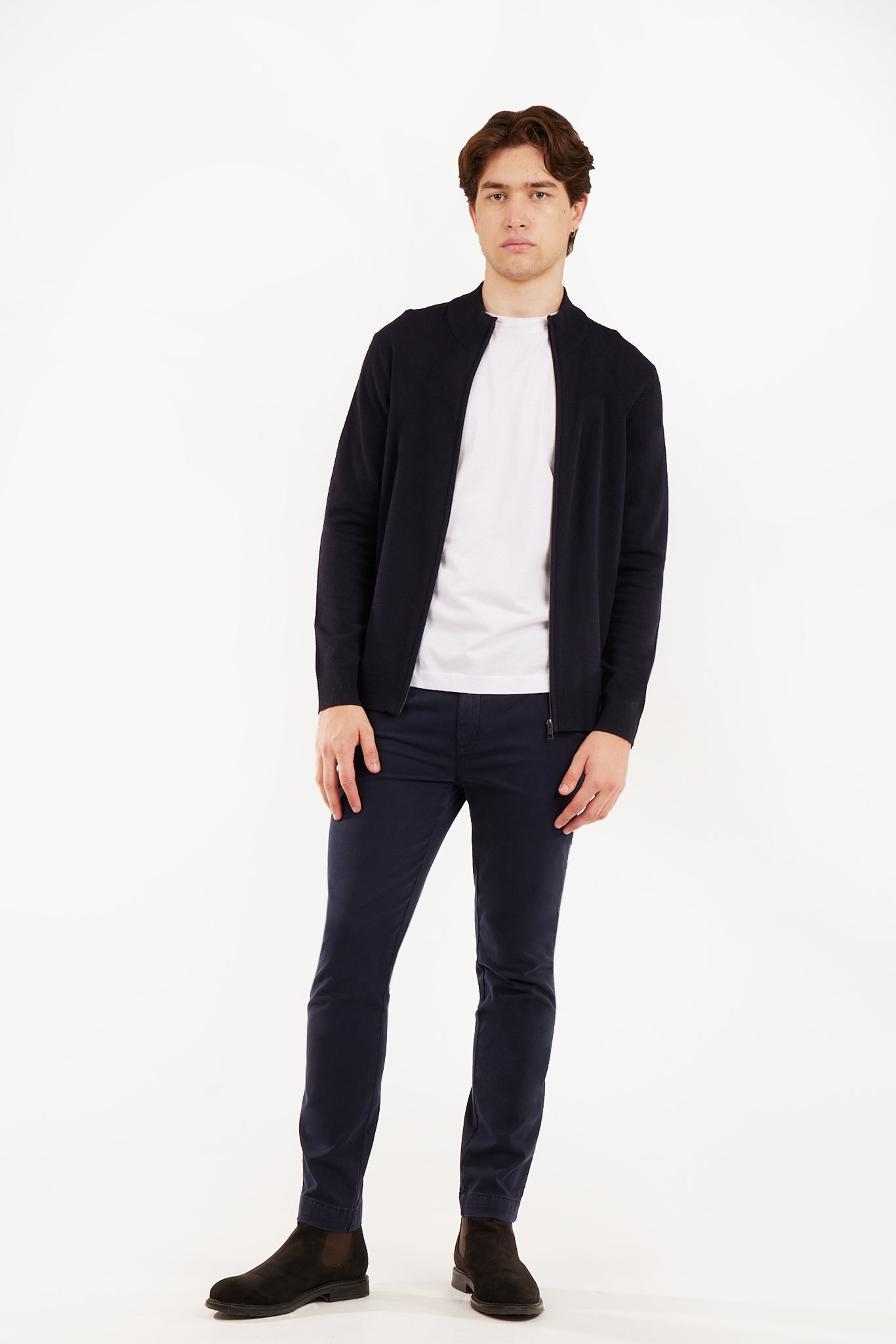 Pullover full zip