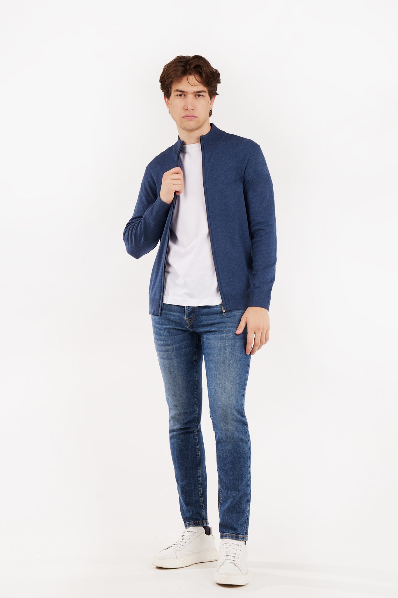 Pullover full zip