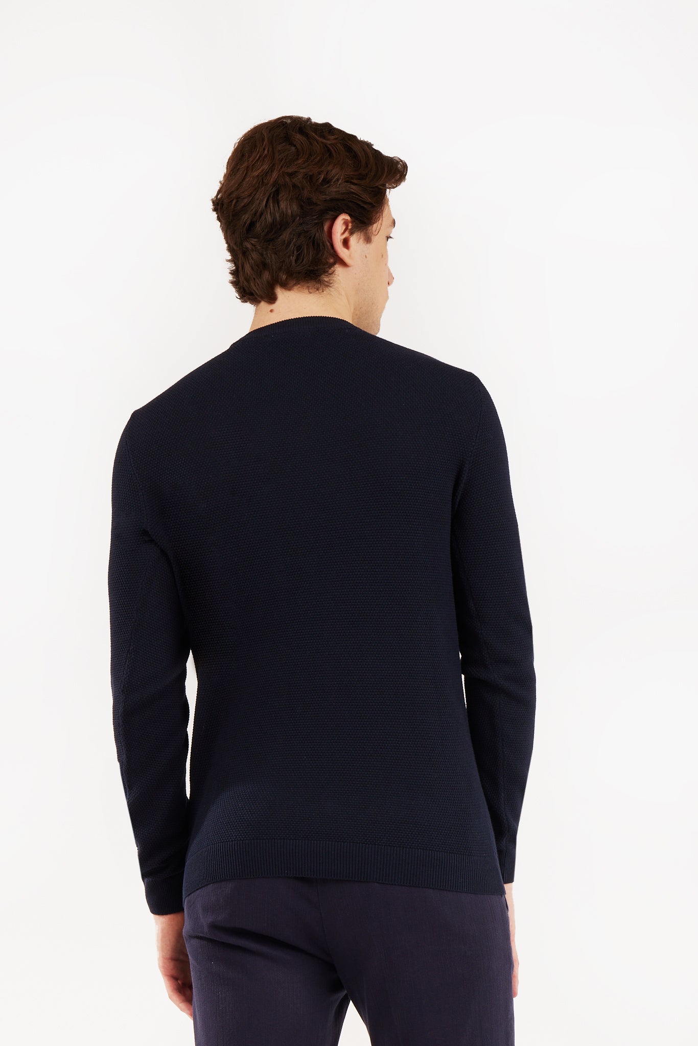 Pullover con struttra