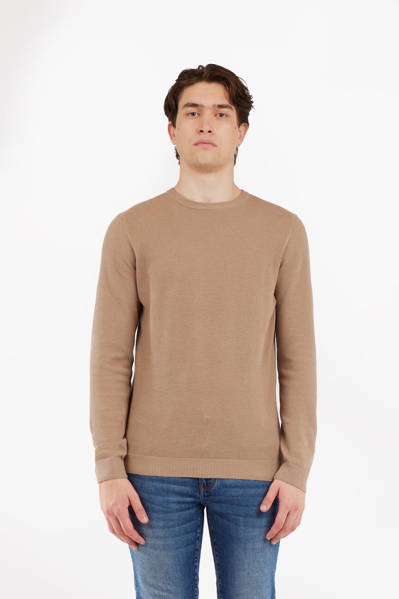 Pullover con struttra