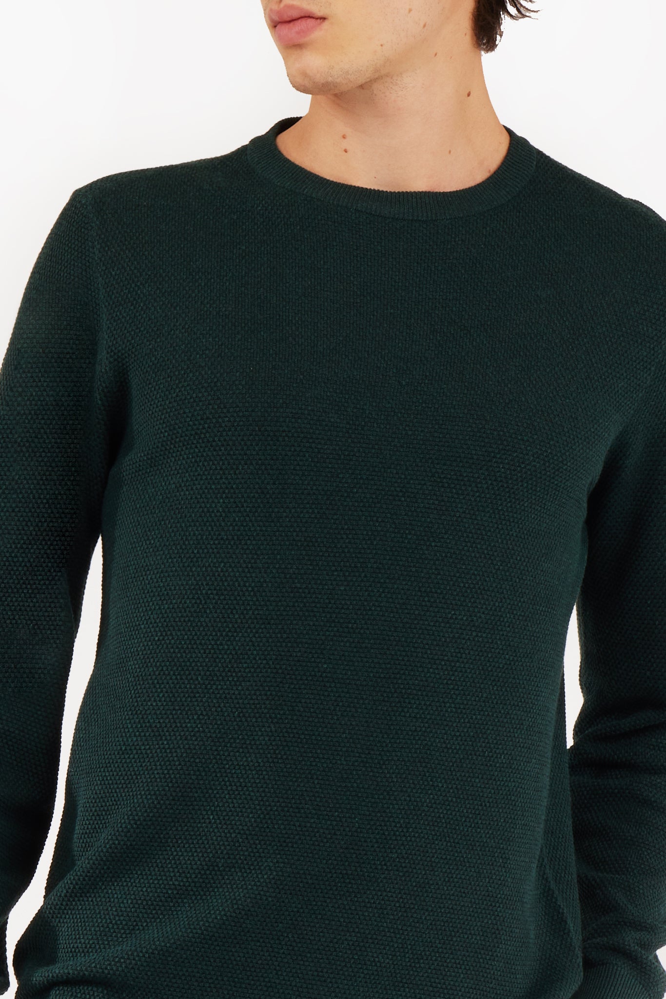 Pullover con struttra