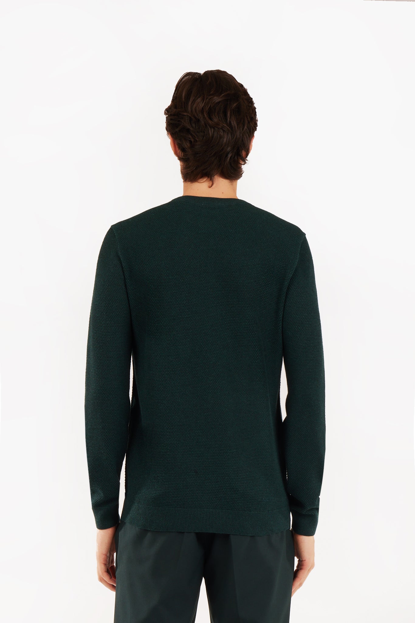 Pullover con struttra