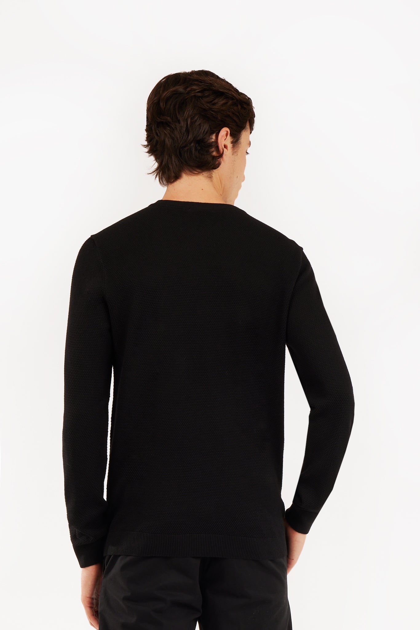 Pullover con struttra