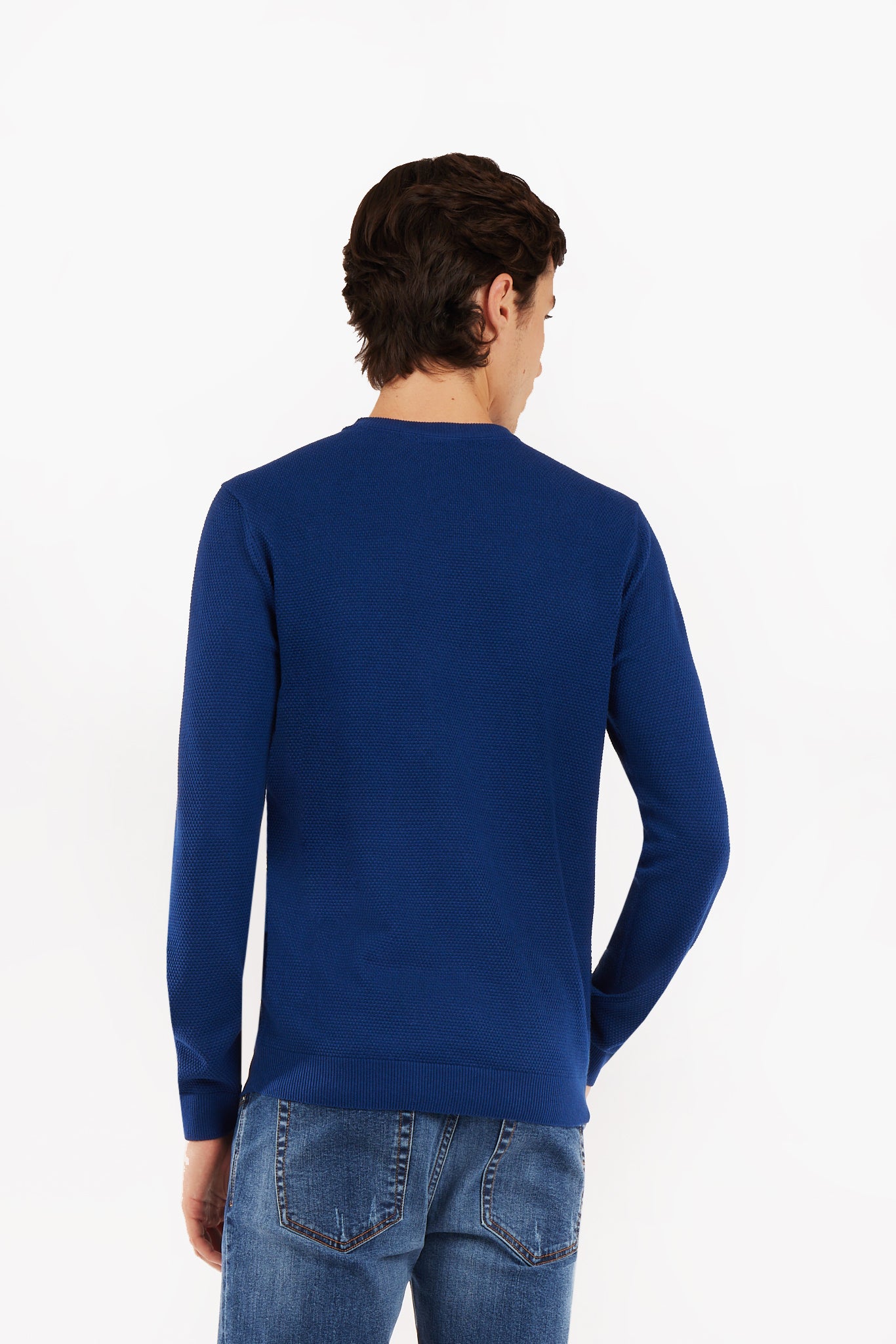 Pullover con struttra
