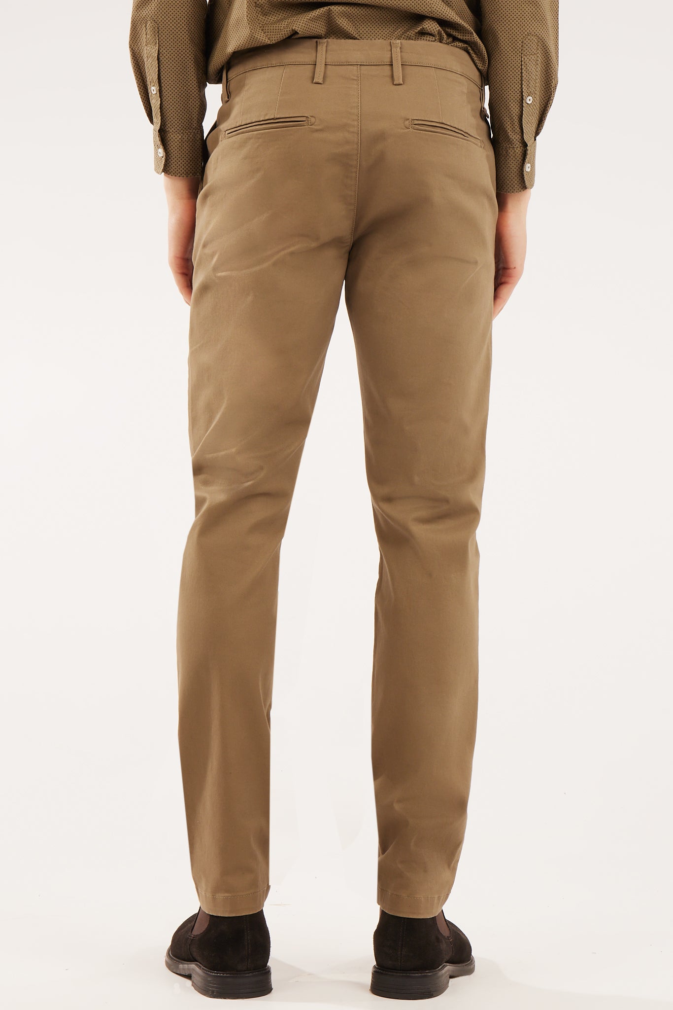 Pantaloni chinos slim fit basic