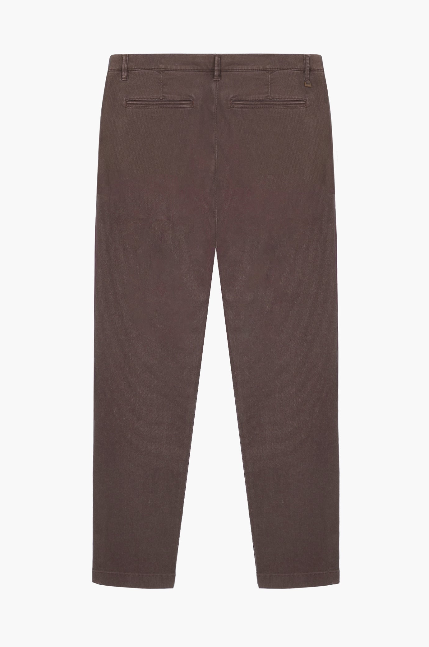 Pantaloni chinos slim fit tinto filo